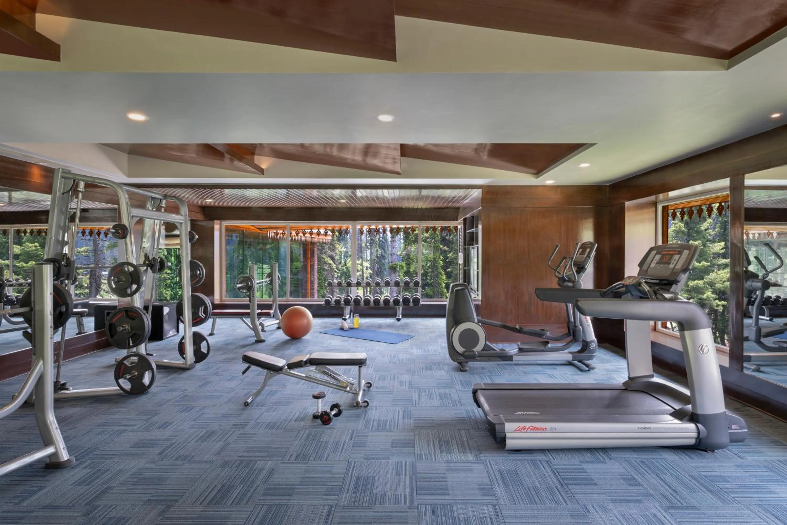 Fitness centre/facilities in The Khyber Himalayan Resort & Spa