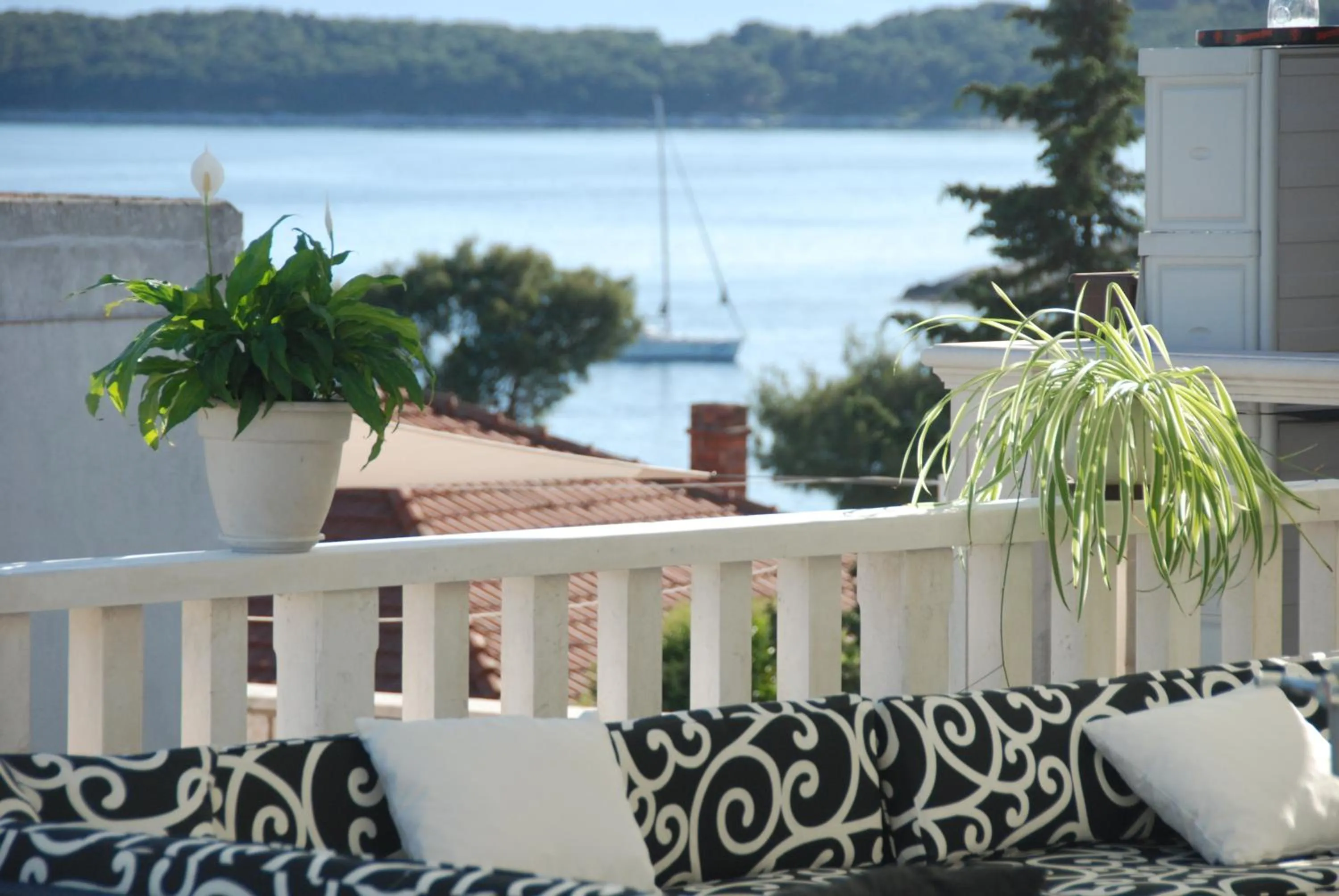 Patio in Villa Zorana hostel
