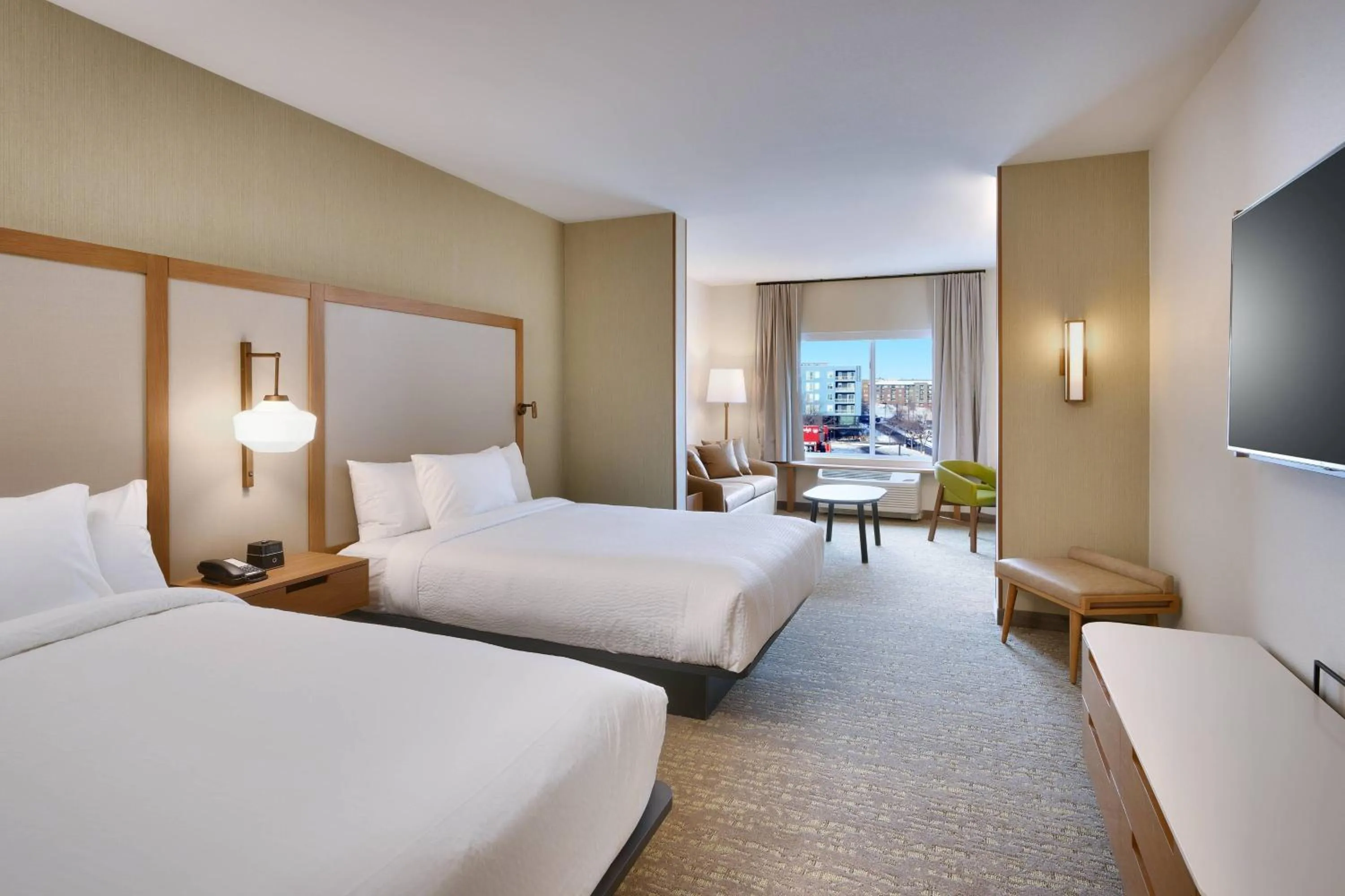 Bedroom, Bed in Fairfield Inn & Suites by Marriott Denver West/Federal Center