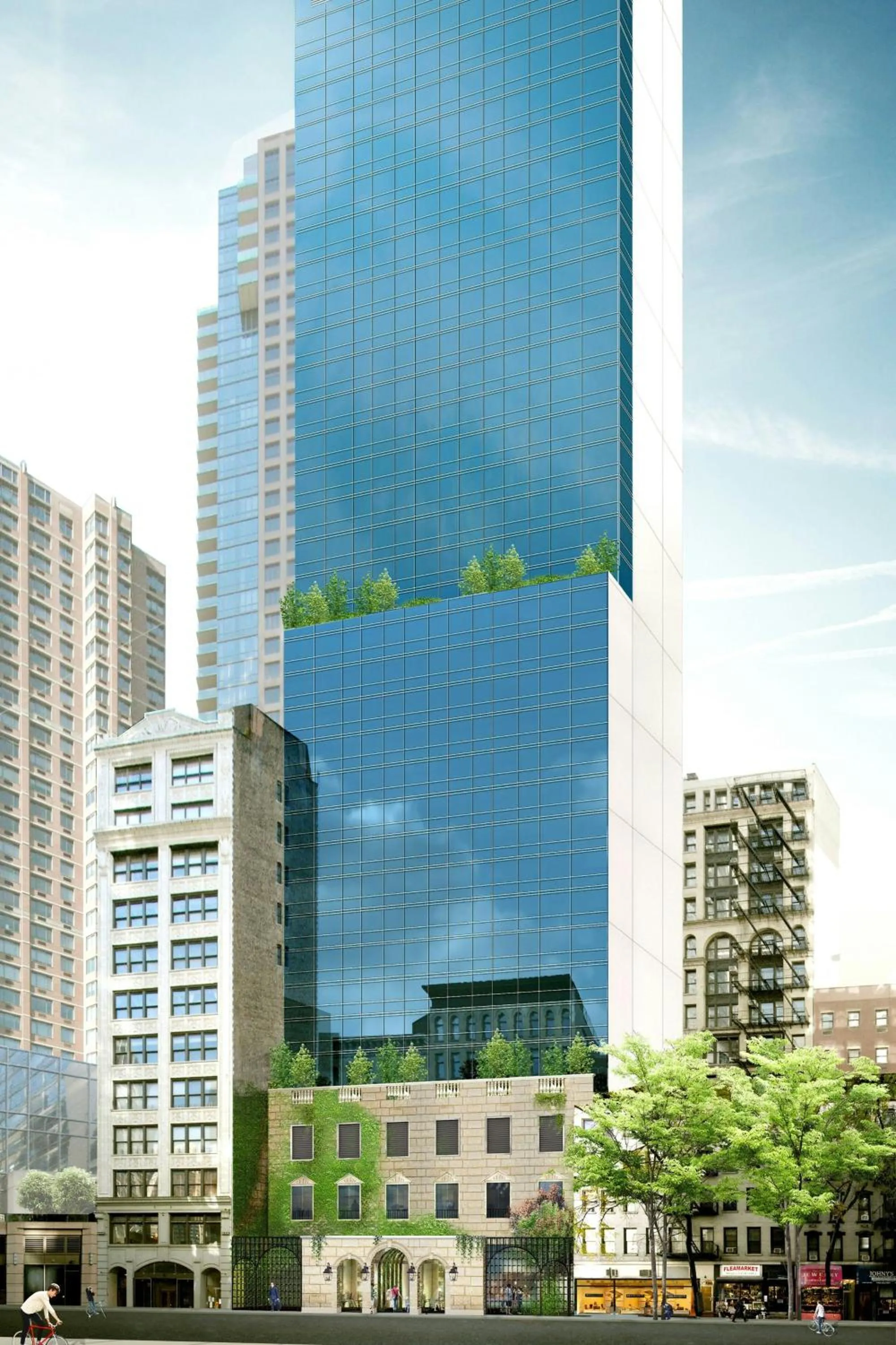 Property building in Renaissance New York Chelsea Hotel