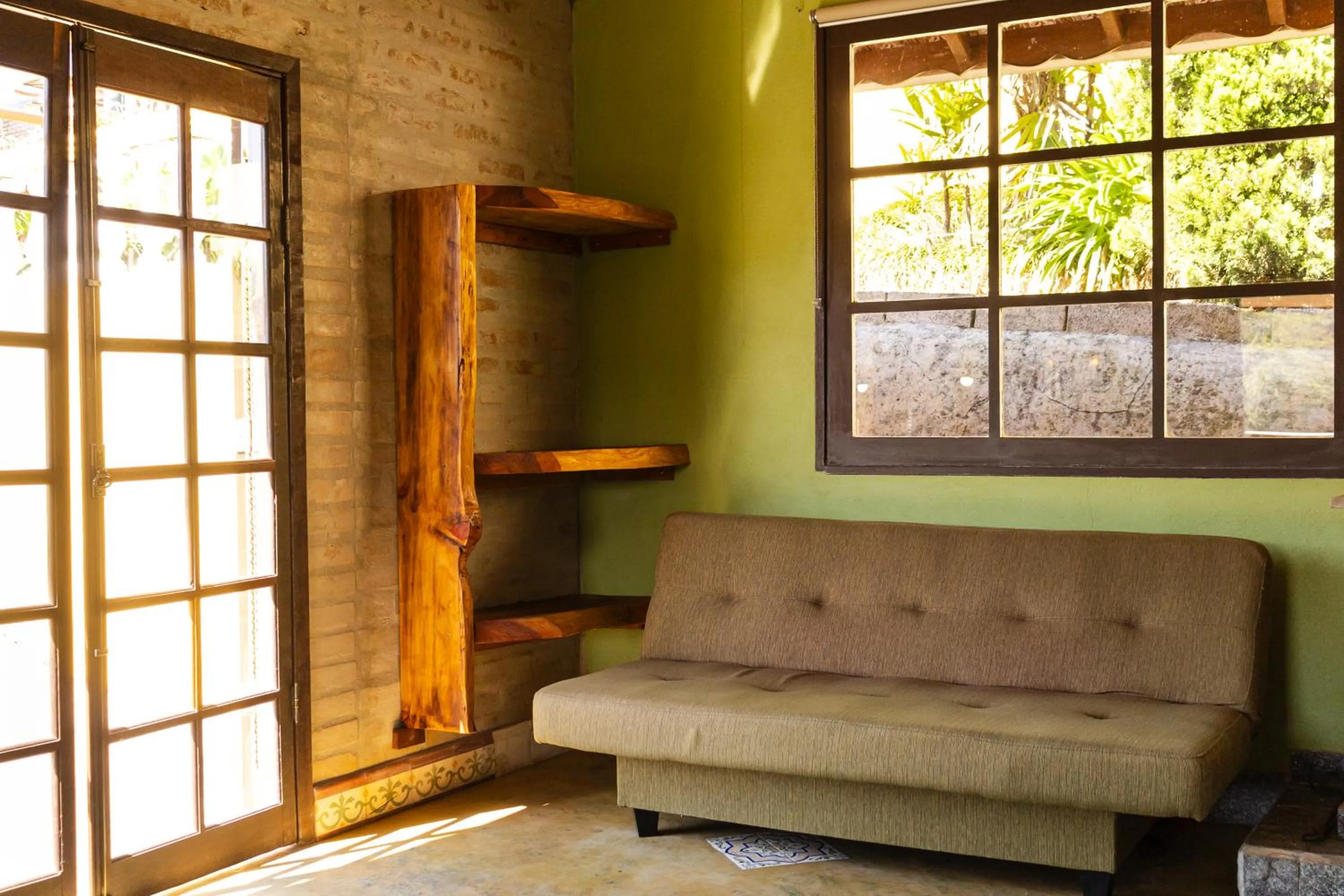 Living room in Pousada Chalés São Francisco