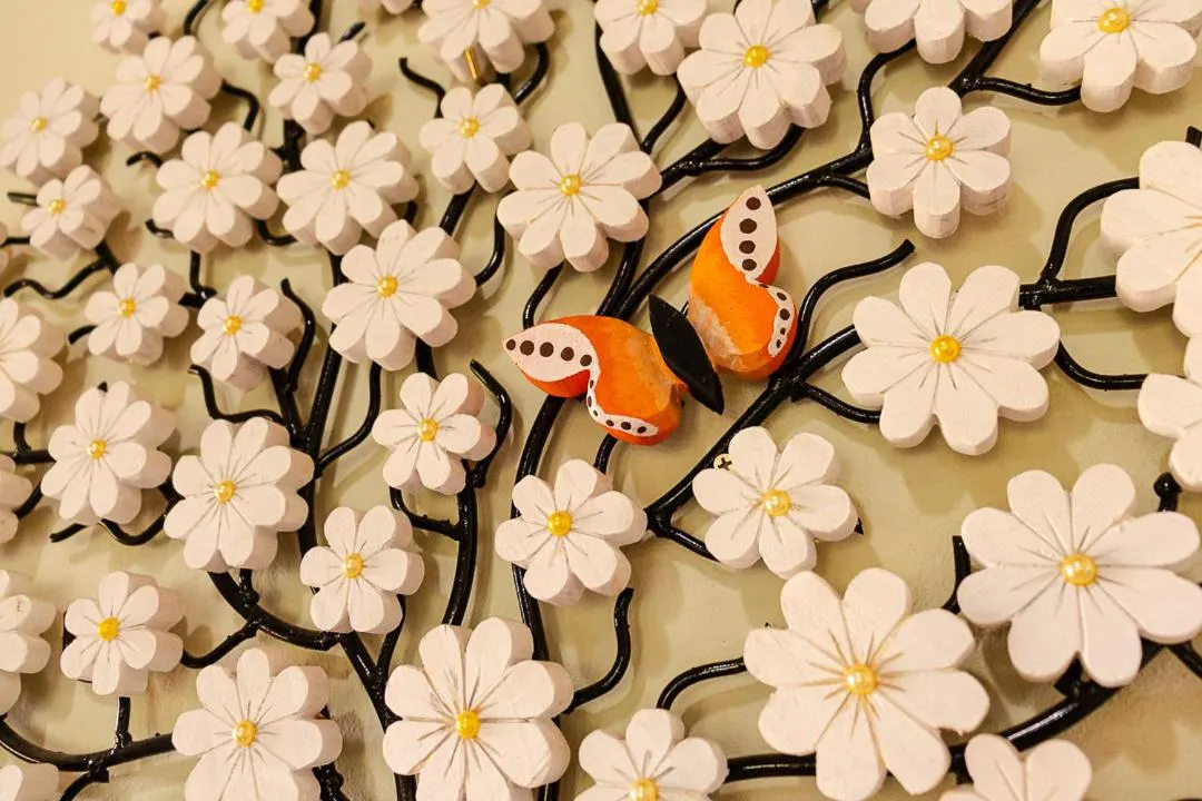 Decorative detail in Pousada Chalés São Francisco