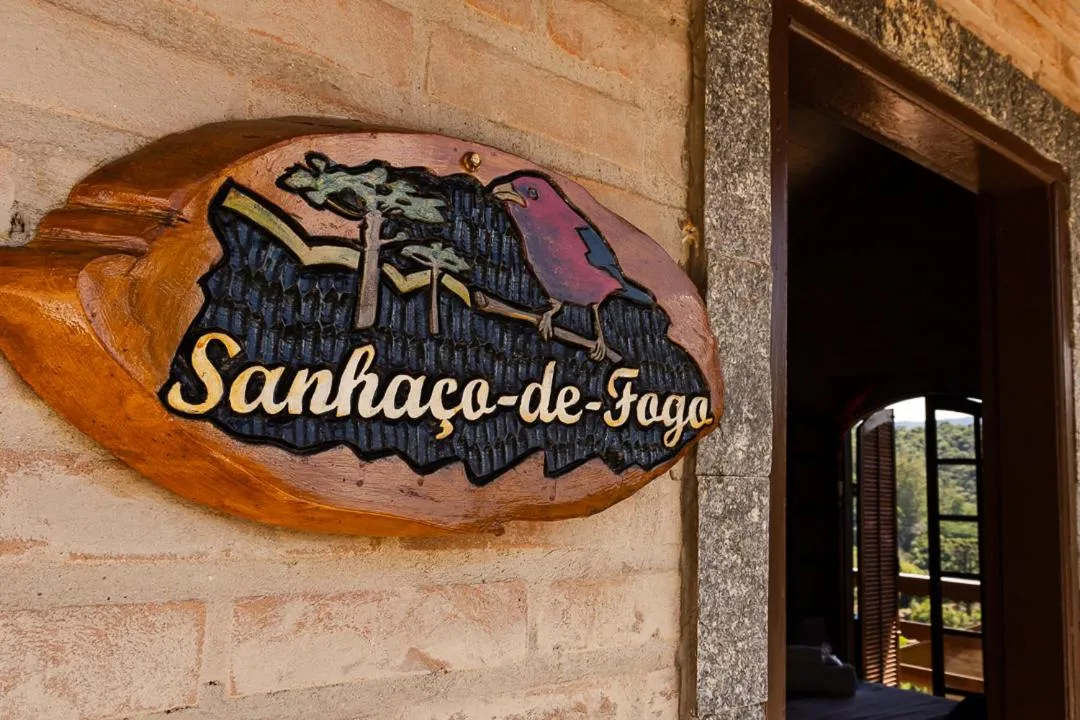 Logo/Certificate/Sign in Pousada Chalés São Francisco