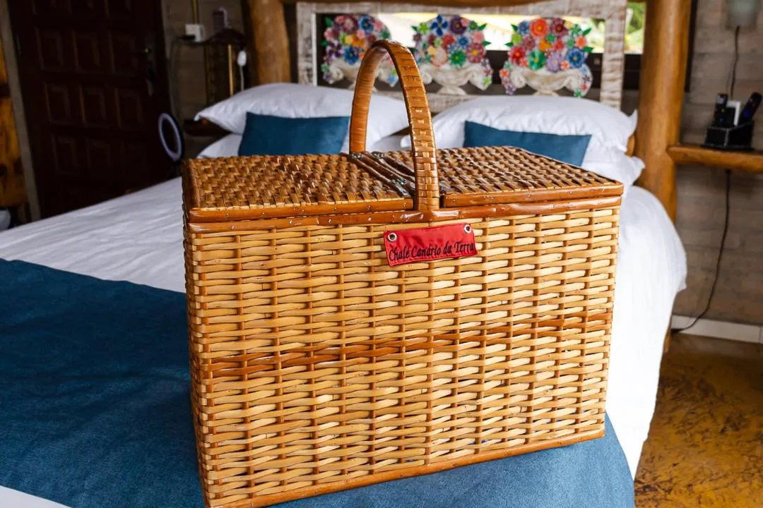 Breakfast, Bed in Pousada Chalés São Francisco