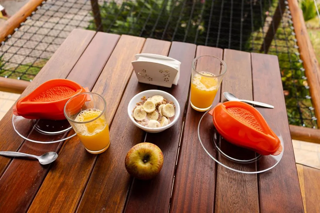 Breakfast in Pousada Chalés São Francisco