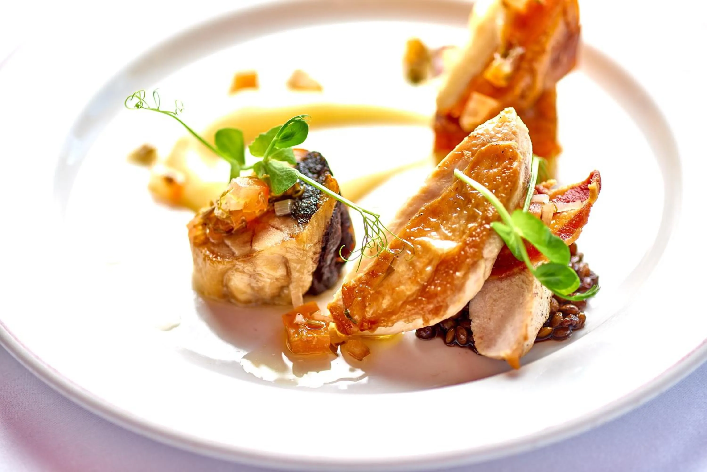 Food and drinks in Ednam House Hotel