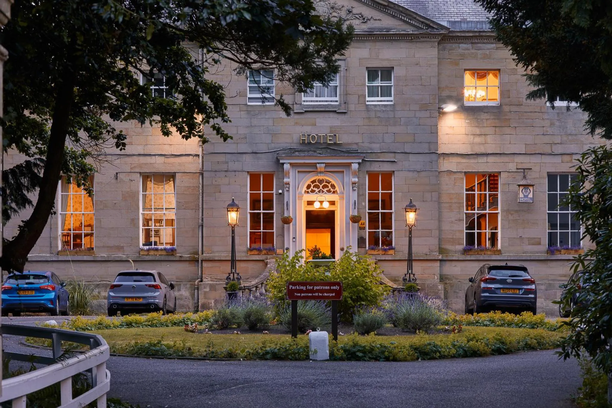 Property building in Ednam House Hotel