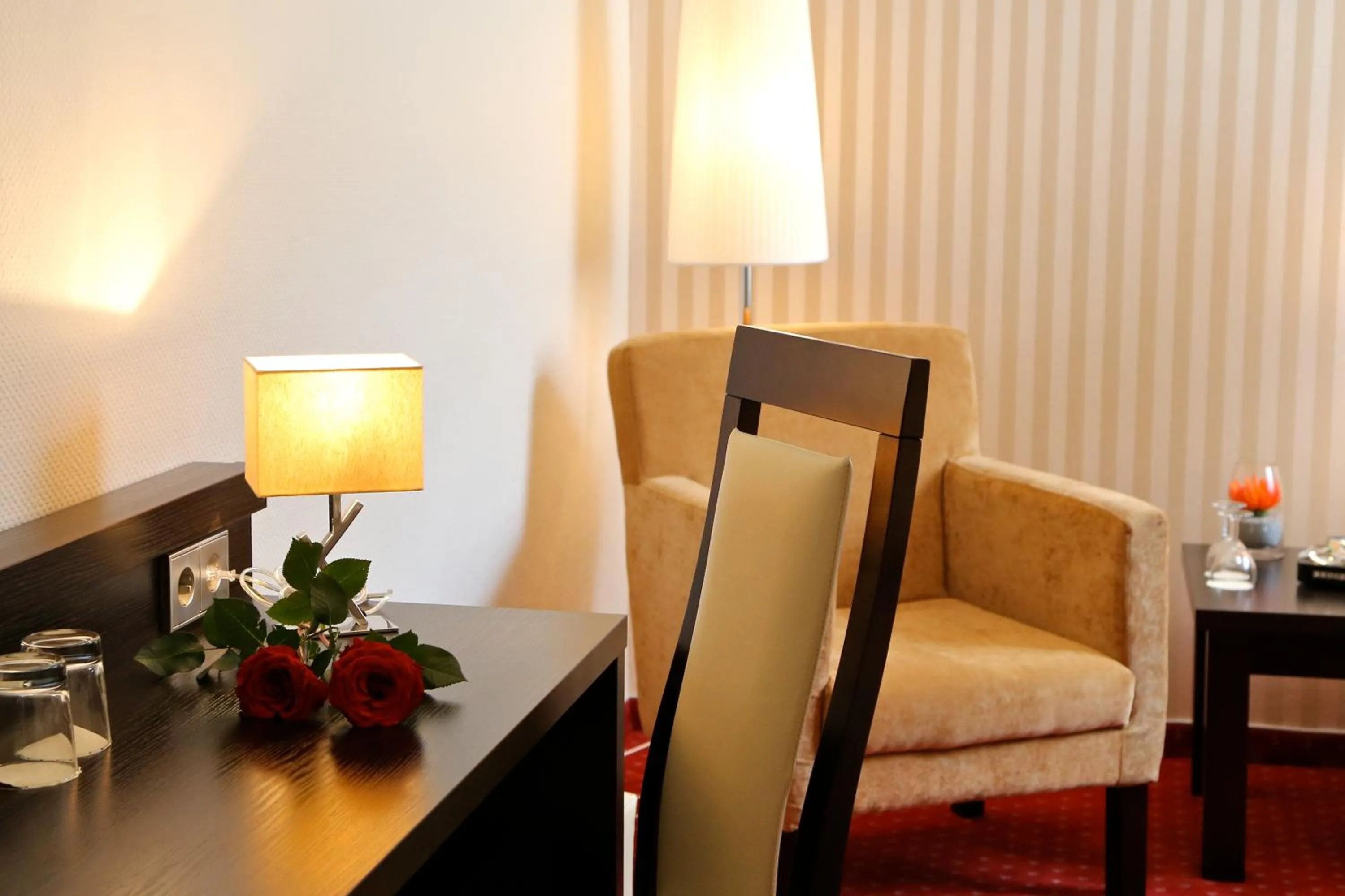 Seating area in Hotel Herbst Berlin