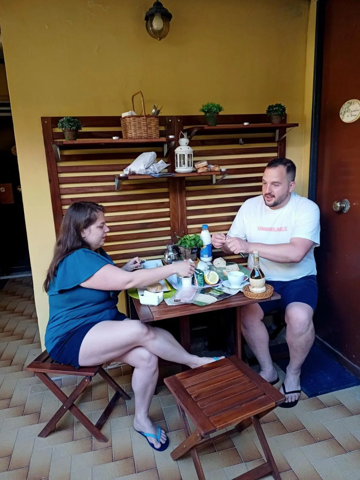 Patio in Il Giardino di Tonia - Oplontis Guest House - Bed & Garden -