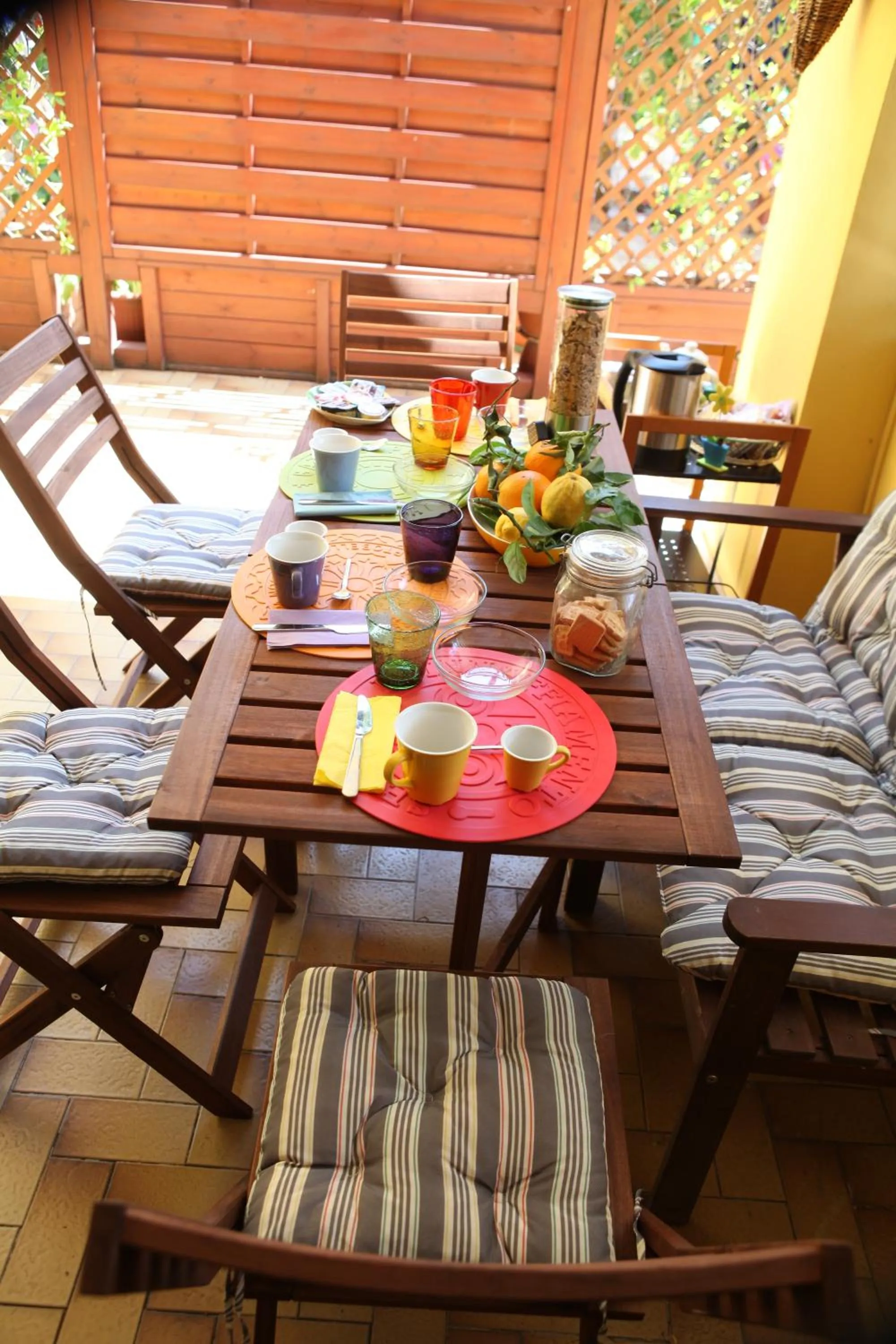 Patio in Il Giardino di Tonia - Oplontis Guest House - Bed & Garden -