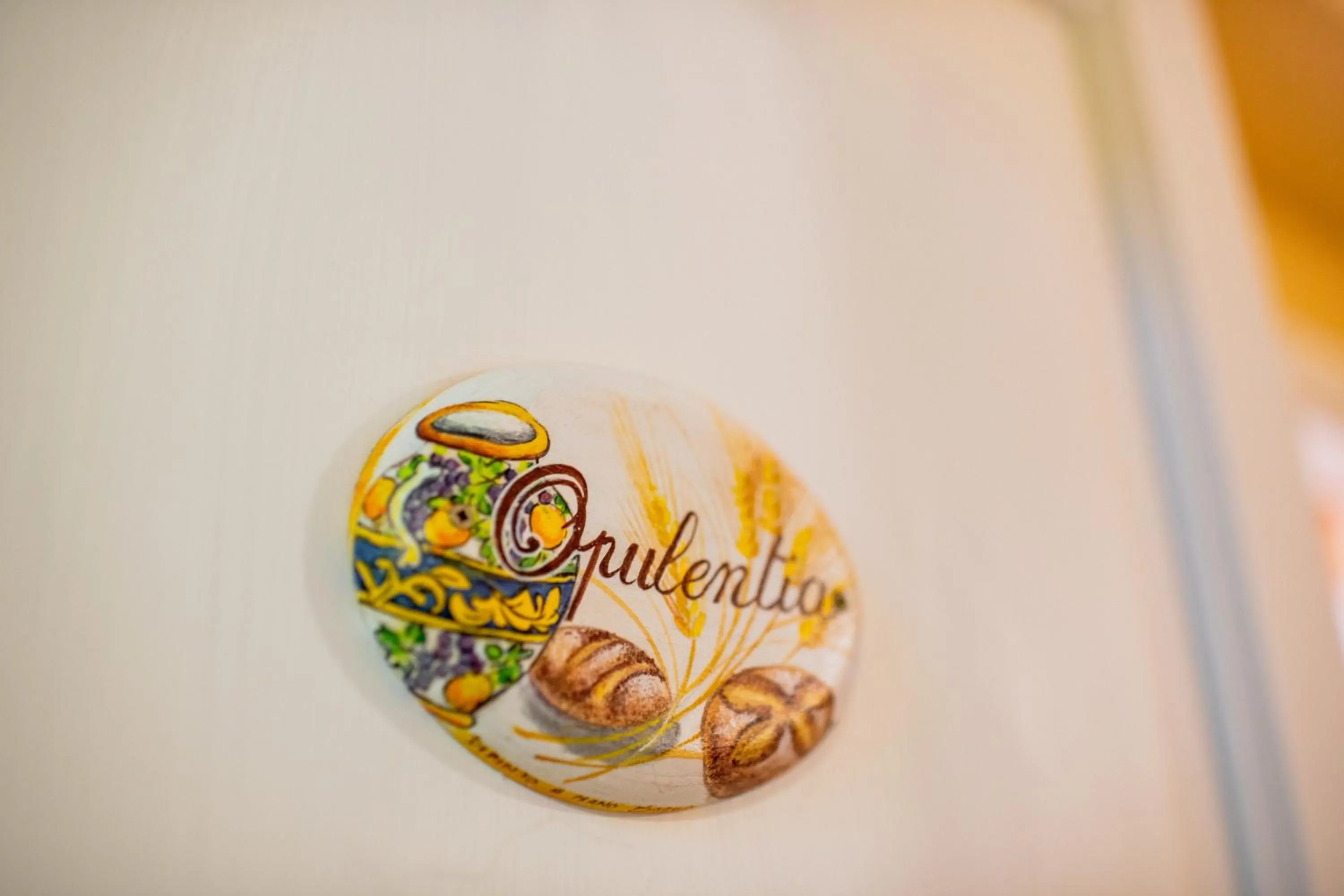 Decorative detail in Il Giardino di Tonia - Oplontis Guest House - Bed & Garden -