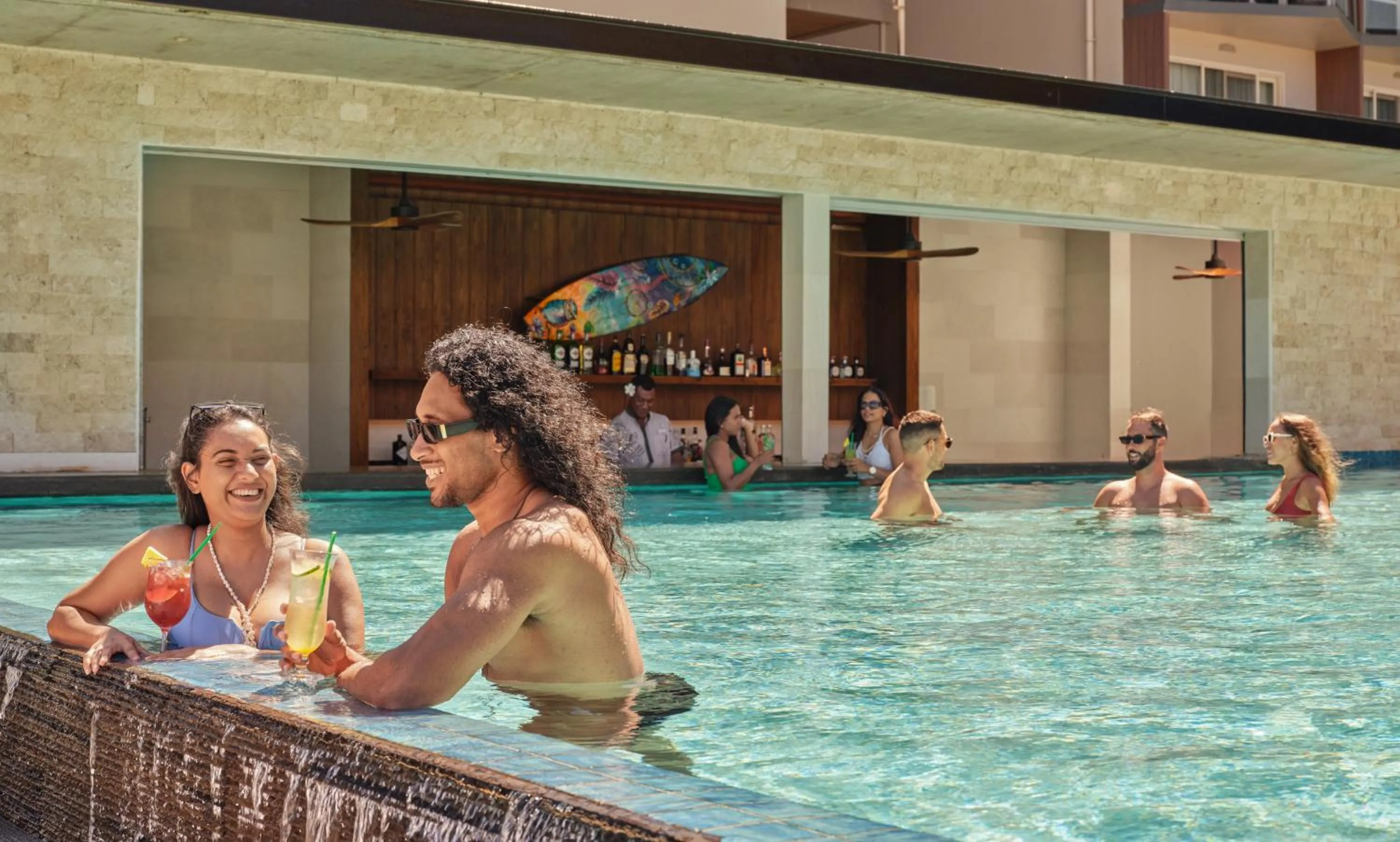 Lounge or bar in Crowne Plaza Fiji Nadi Bay Resort & Spa by IHG