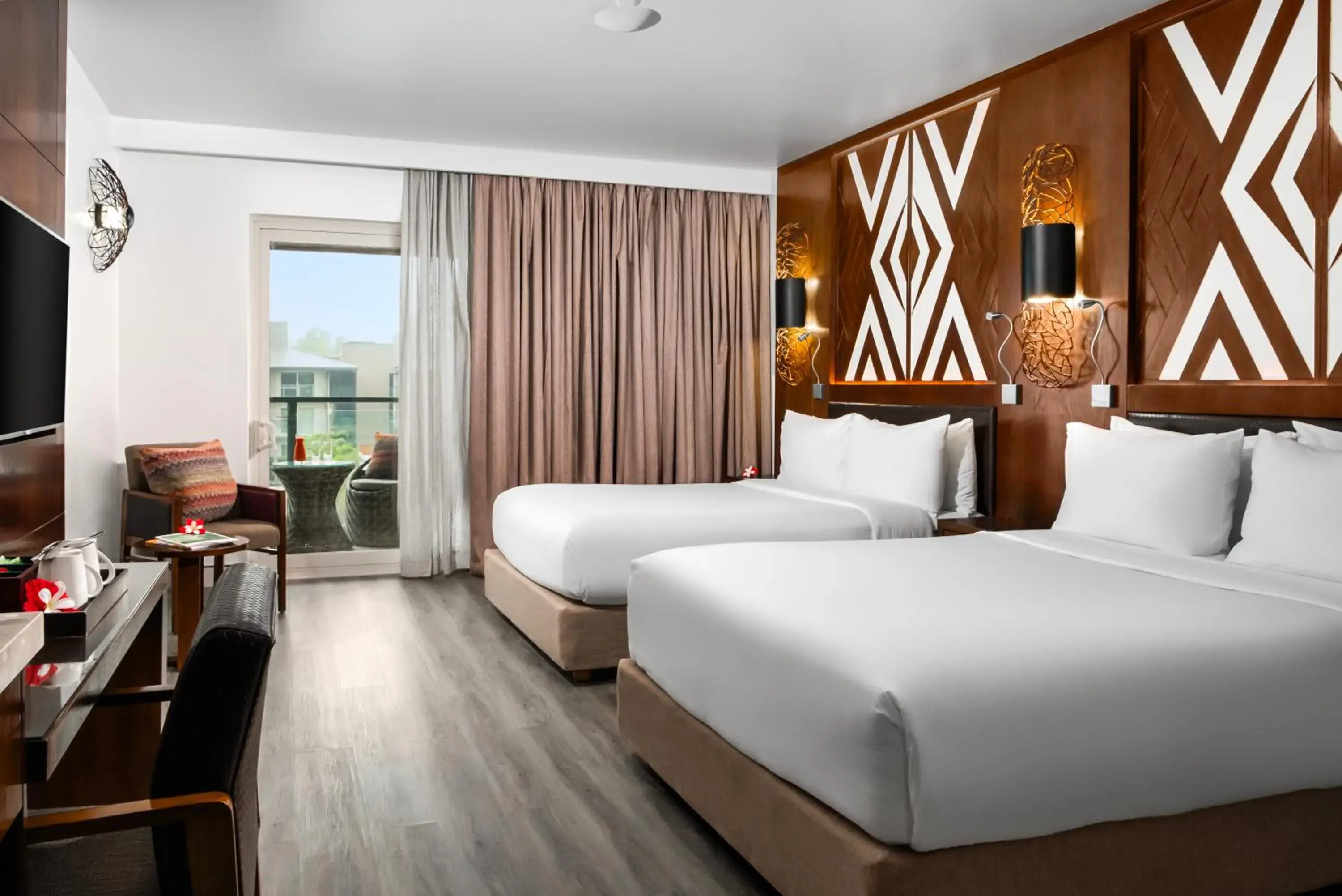 Standard Double Room with Two Double Beds in Crowne Plaza Fiji Nadi Bay Resort & Spa by IHG Standard Double Room with Two Double Beds in Crowne Plaza Fiji Nadi Bay Resort & Spa by IHG
