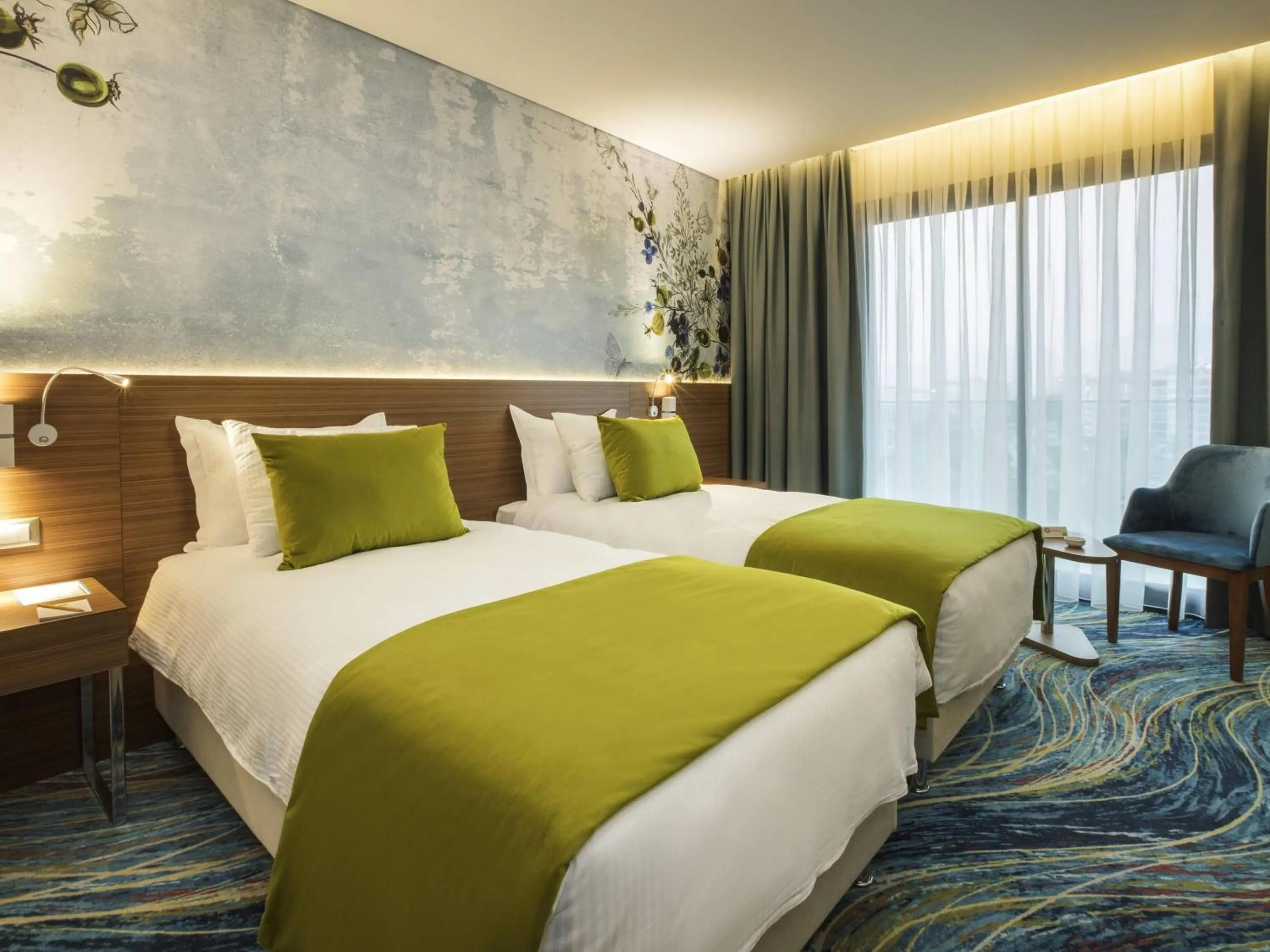 Bedroom, Bed in ibis Styles Izmir Bornova