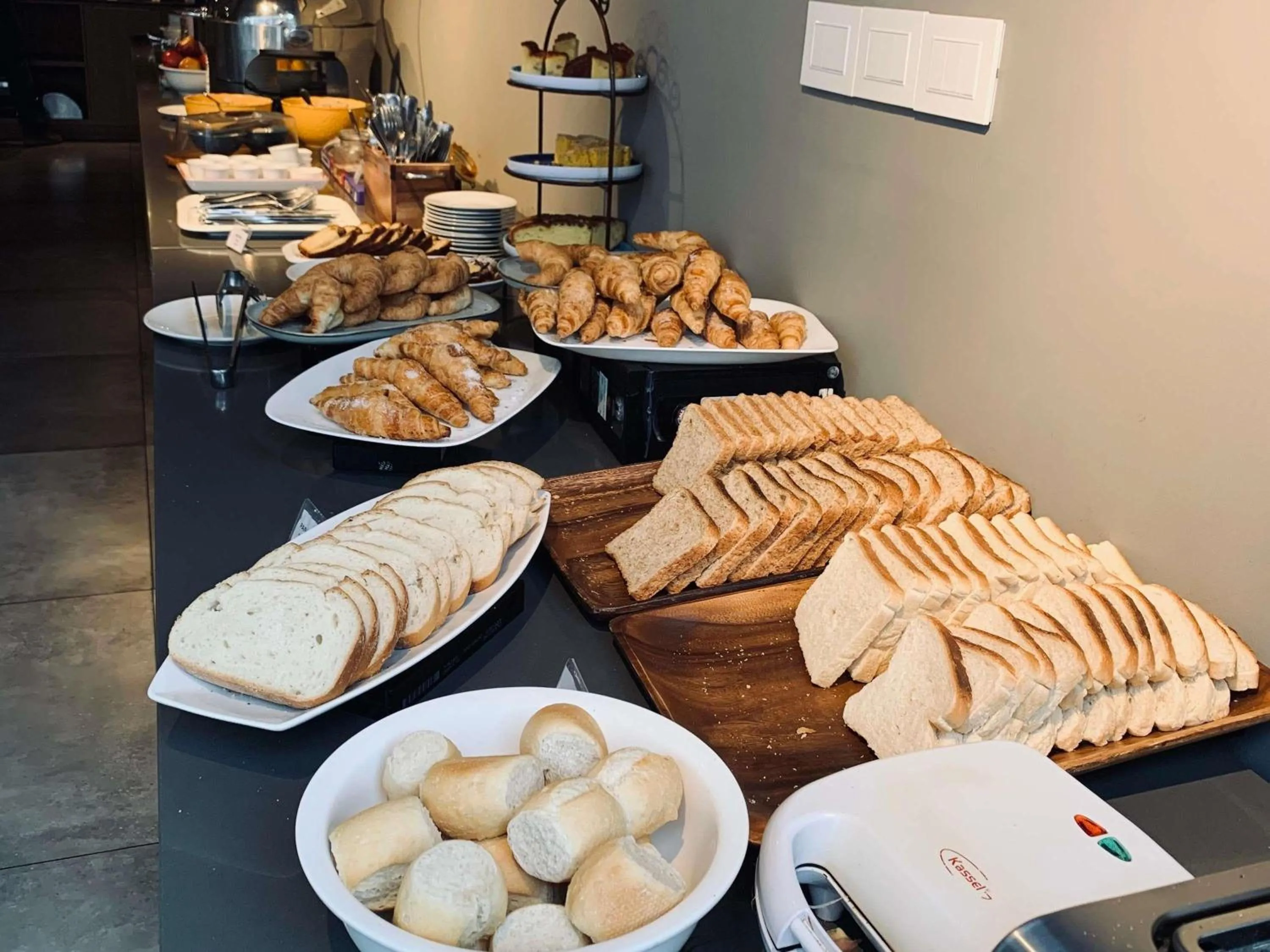 Breakfast in ibis Styles Montevideo Biarritz