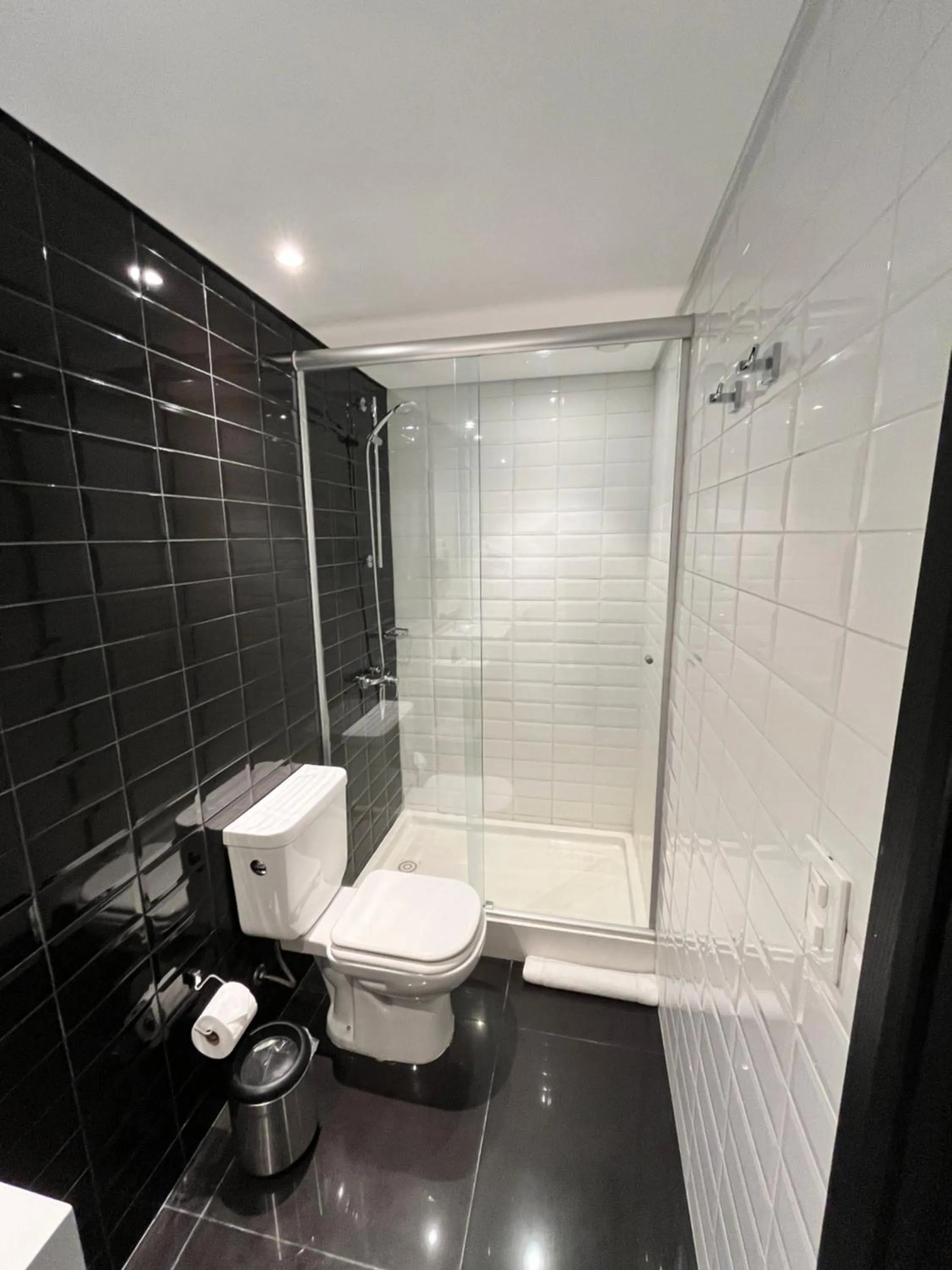 Shower in ibis Styles Montevideo Biarritz