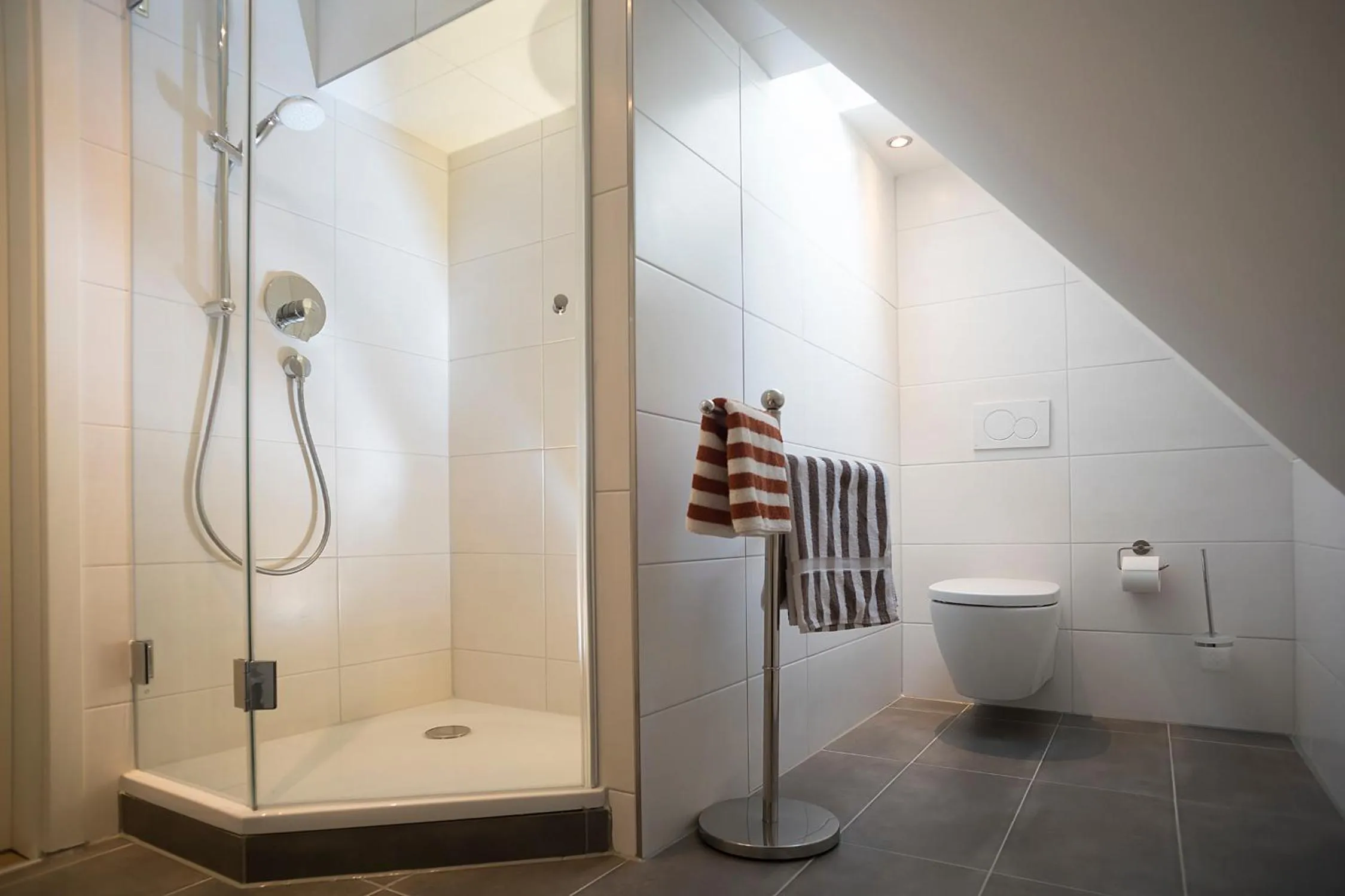 Shower in AD1716 apARTments Marktheidenfeld