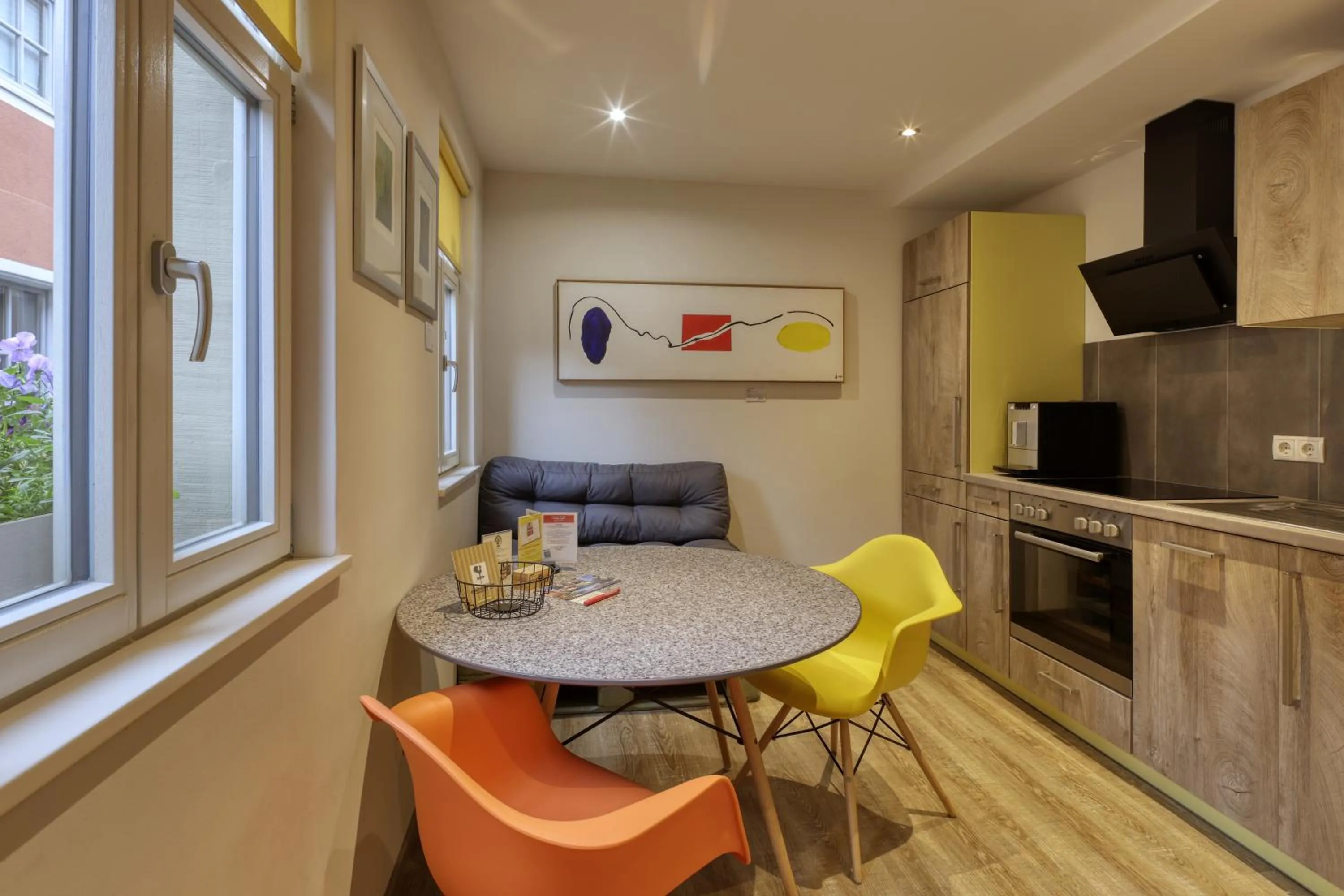 Dining area in AD1716 apARTments Marktheidenfeld