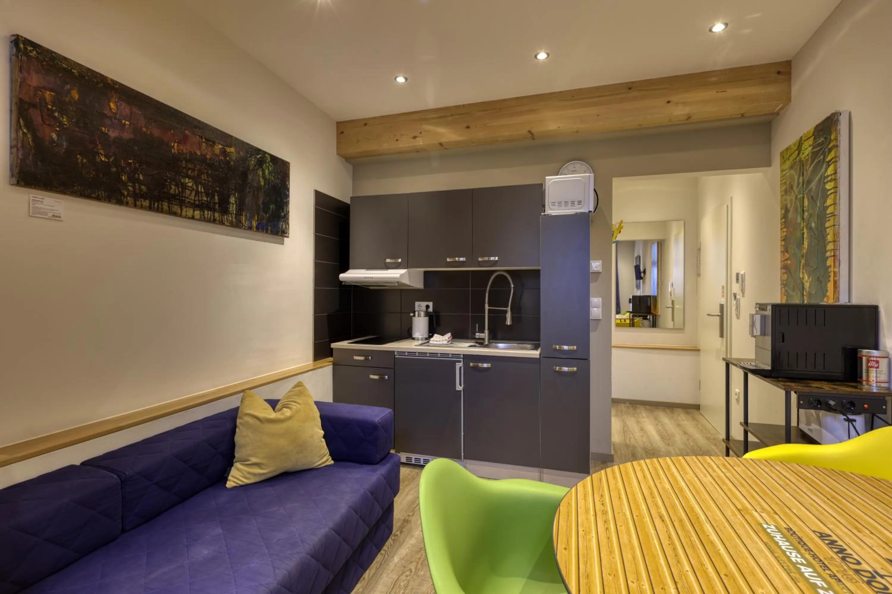 Kitchen or kitchenette in AD1716 apARTments Marktheidenfeld