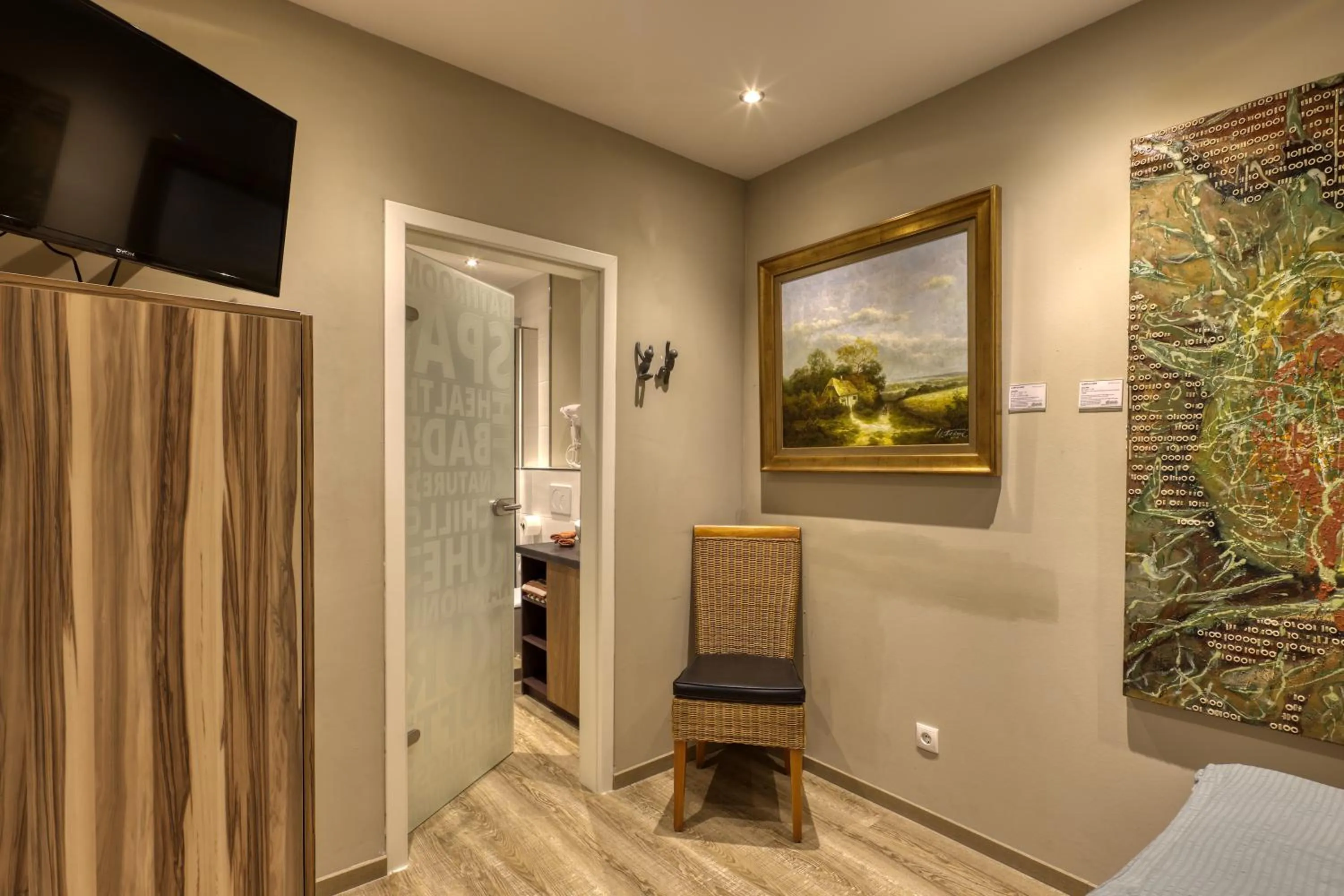 Shower in AD1716 apARTments Marktheidenfeld