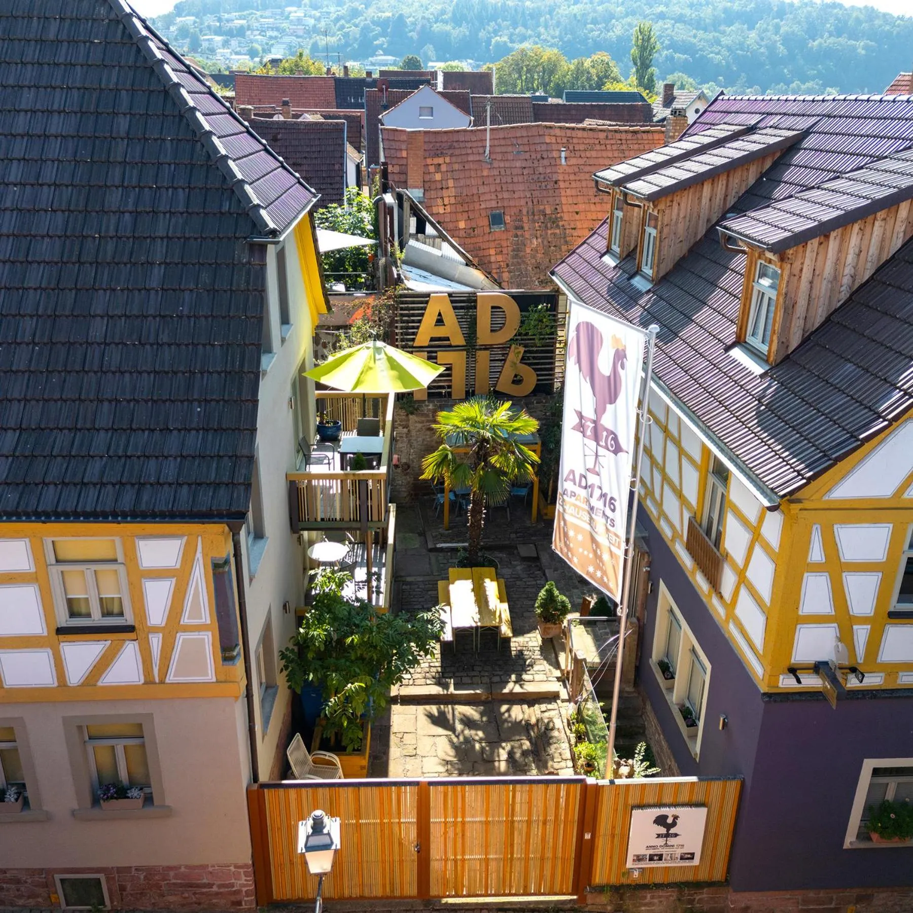 Property building in AD1716 apARTments Marktheidenfeld