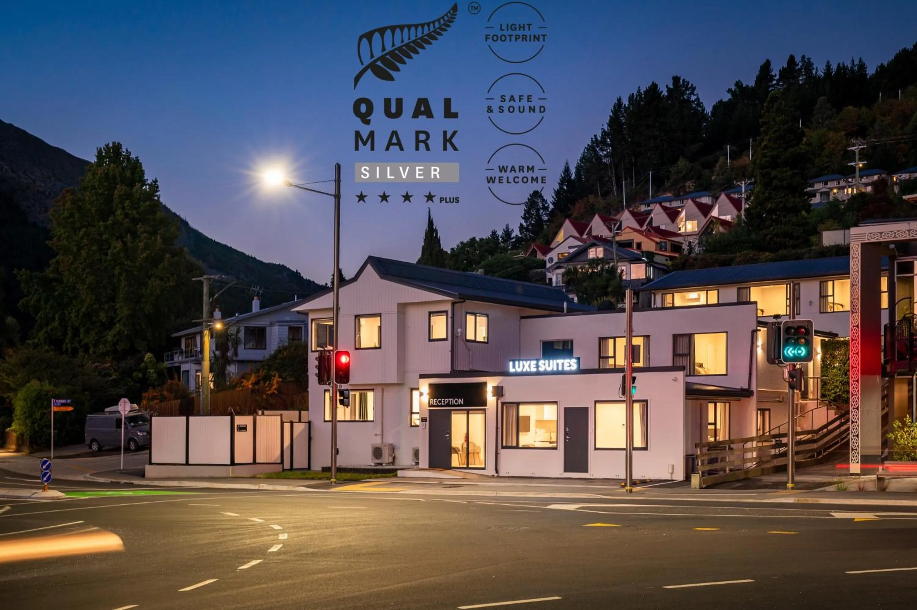 Property building in Luxe Suites & Apartments