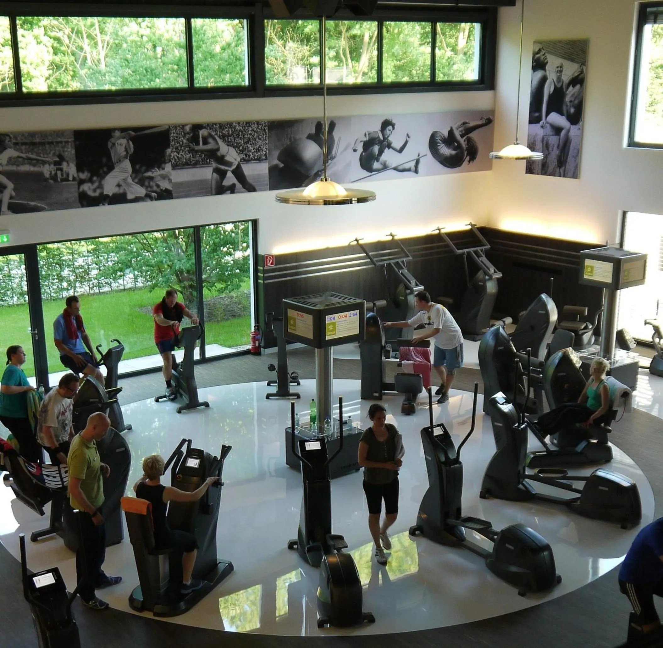 Fitness centre/facilities in Essensio Hotel Düsseldorf