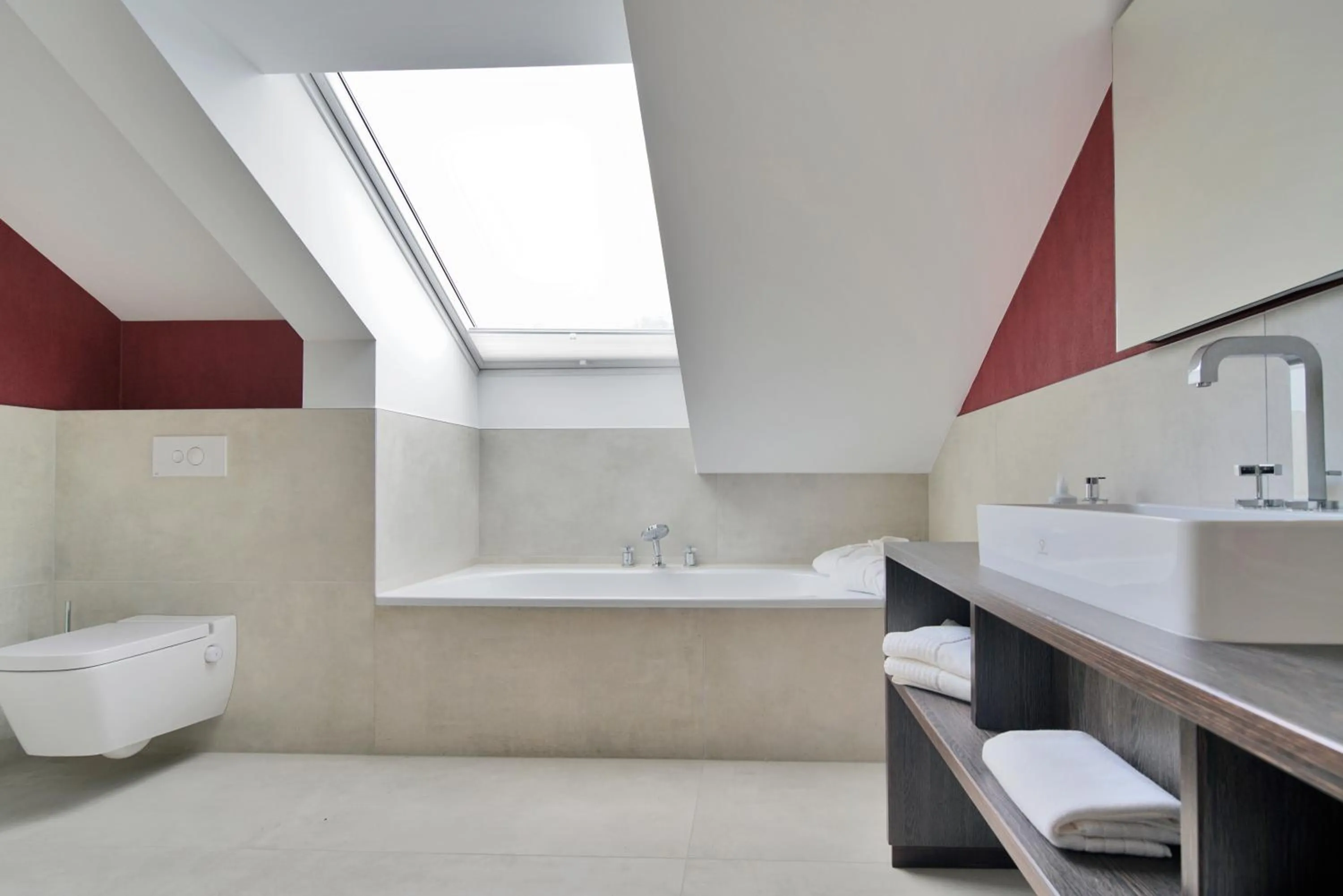 Bathroom in Essensio Hotel Düsseldorf