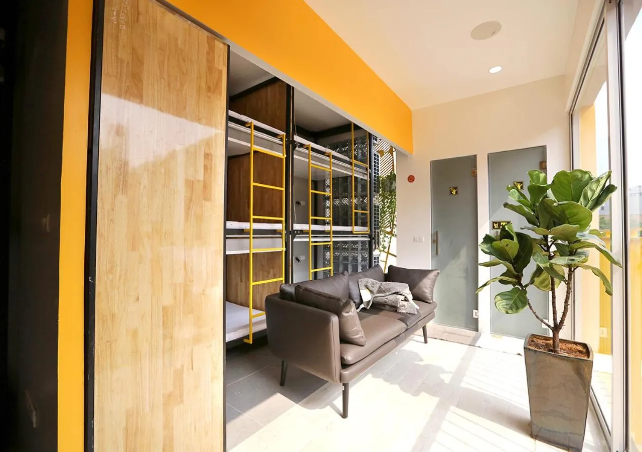 Bedroom in Hanoi Banana Hostel