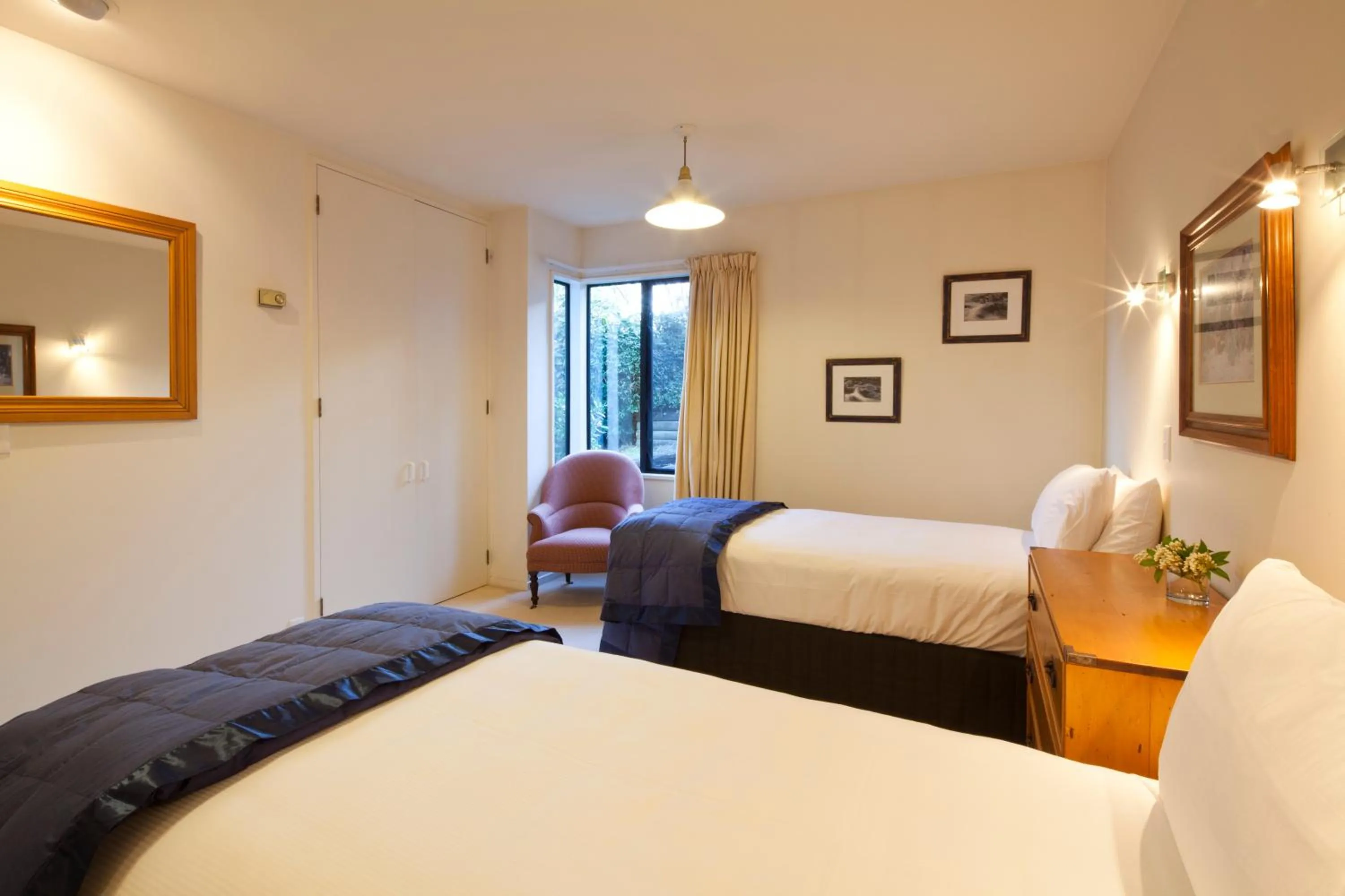 Bed in Spinnaker Bay Apartments