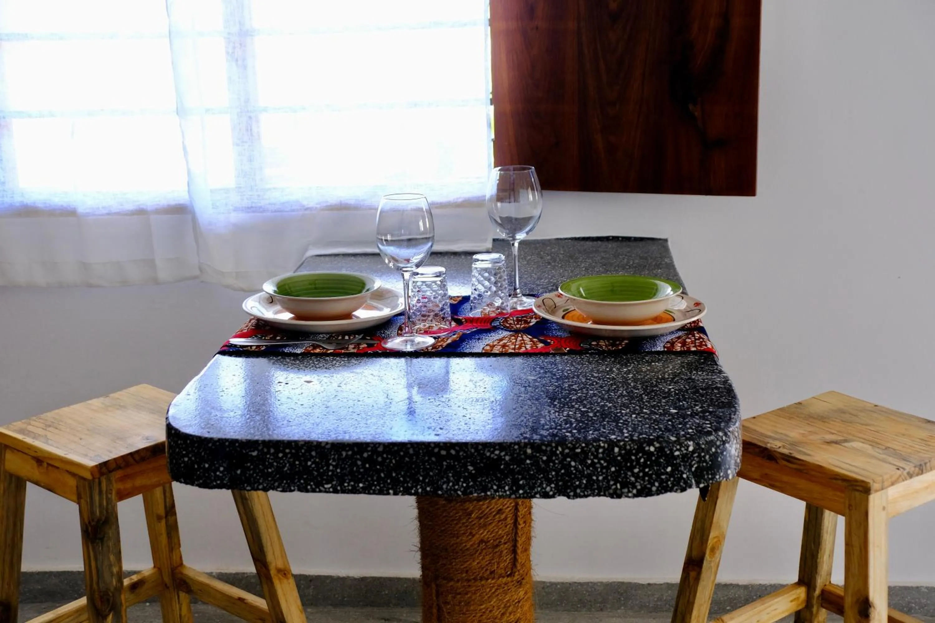 Dining area in Nyumbani Residence Suites
