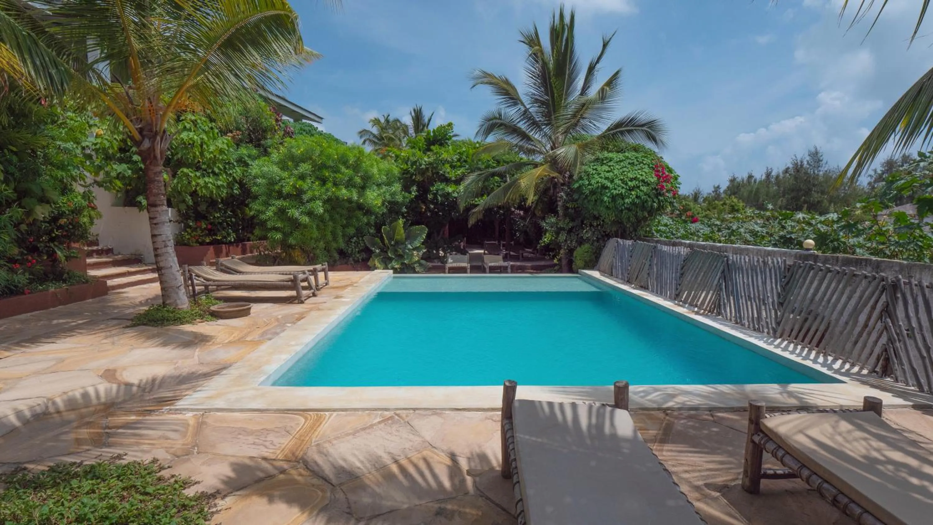 Swimming pool in Nyumbani Residence Suites