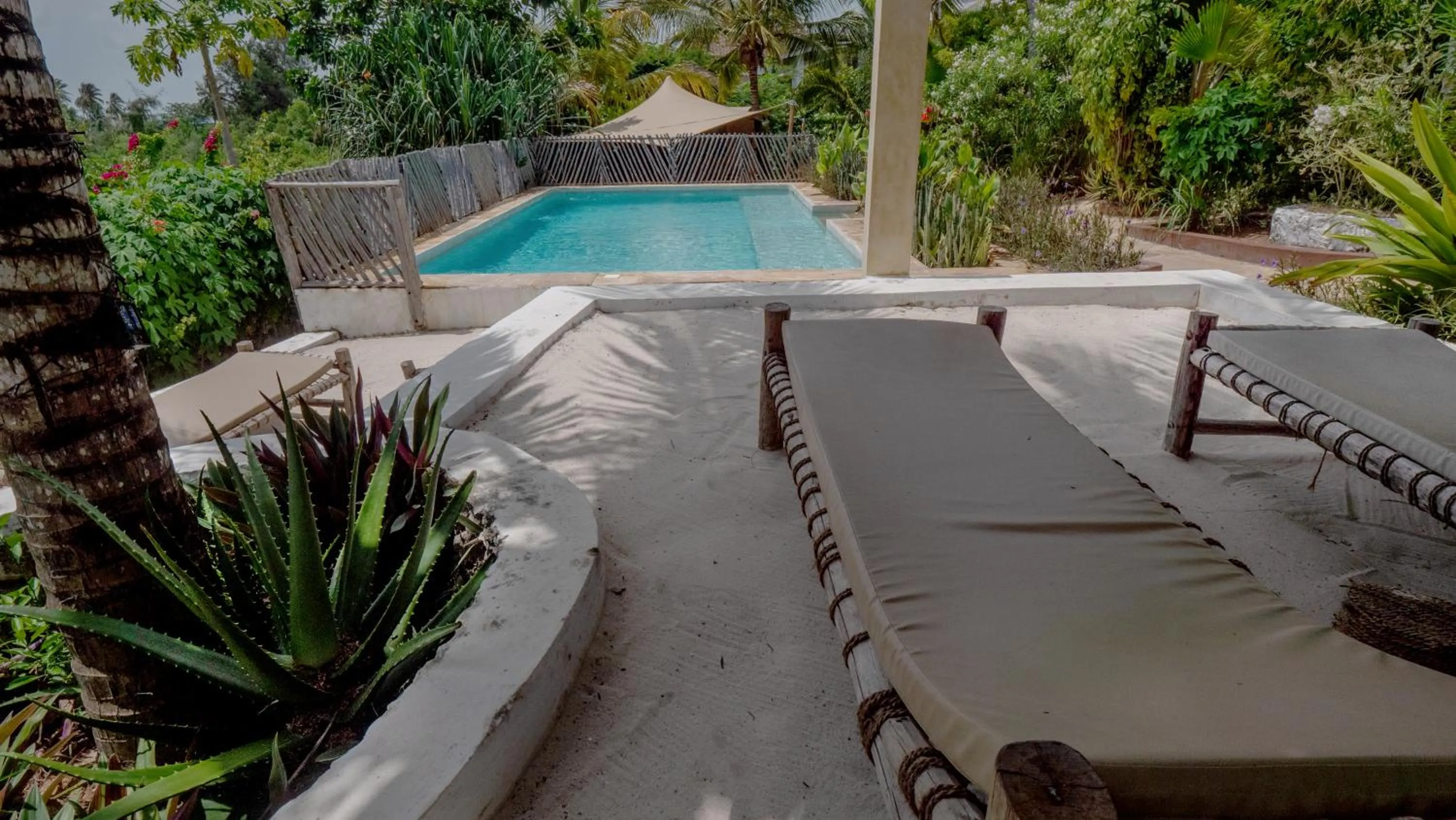 Swimming pool in Nyumbani Residence Suites