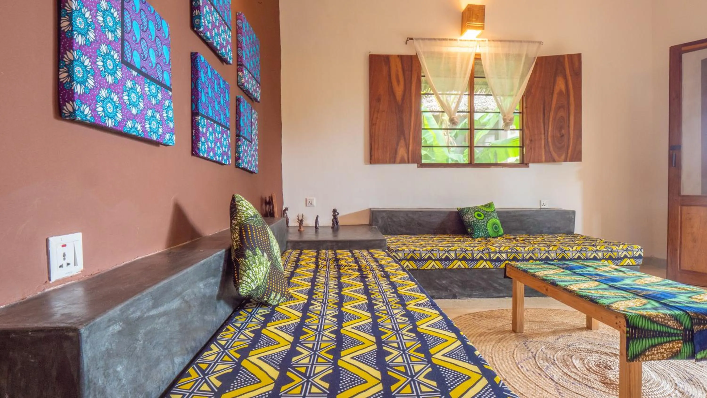 Living room in Nyumbani Residence Suites