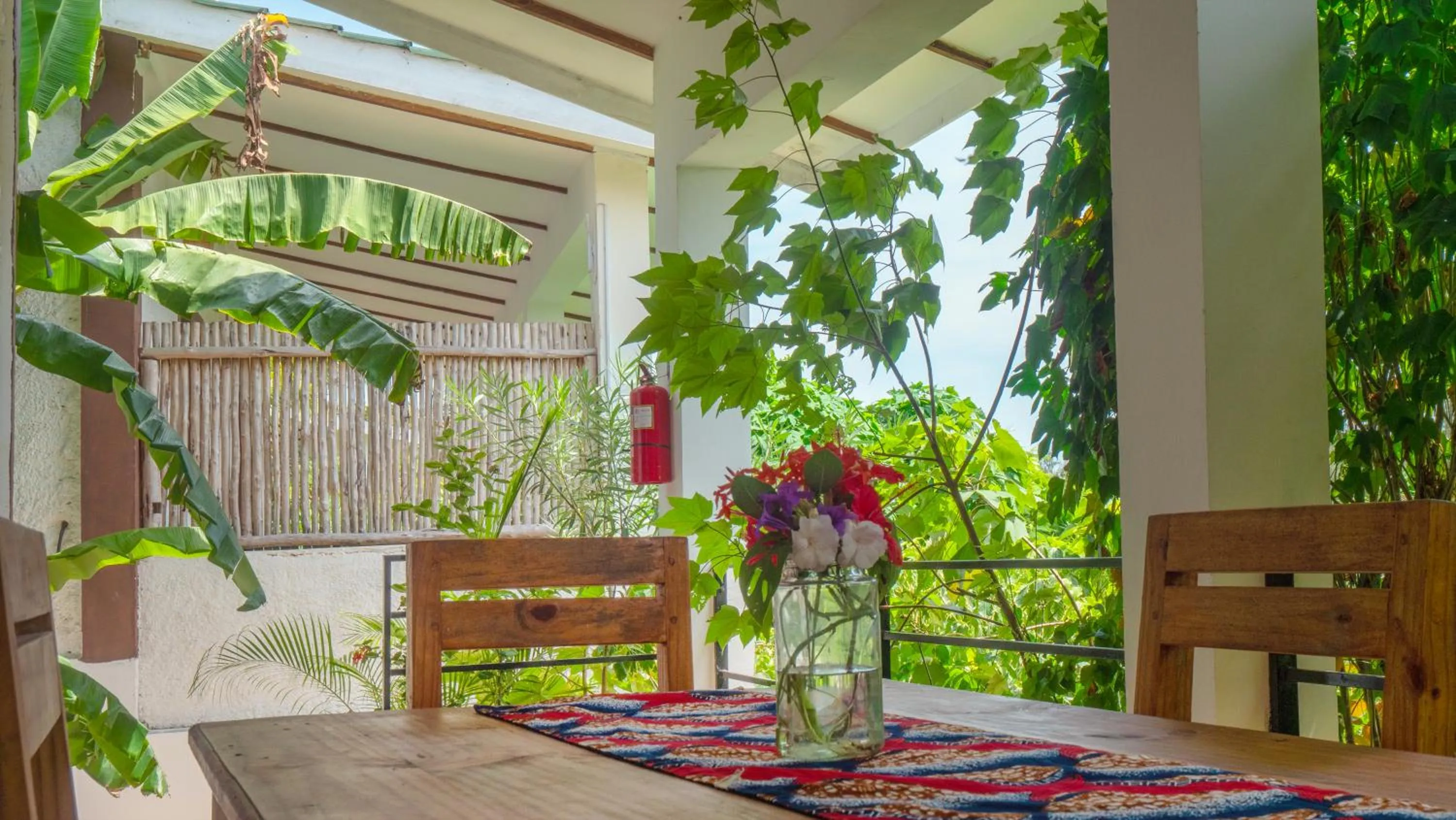 Patio in Nyumbani Residence Suites