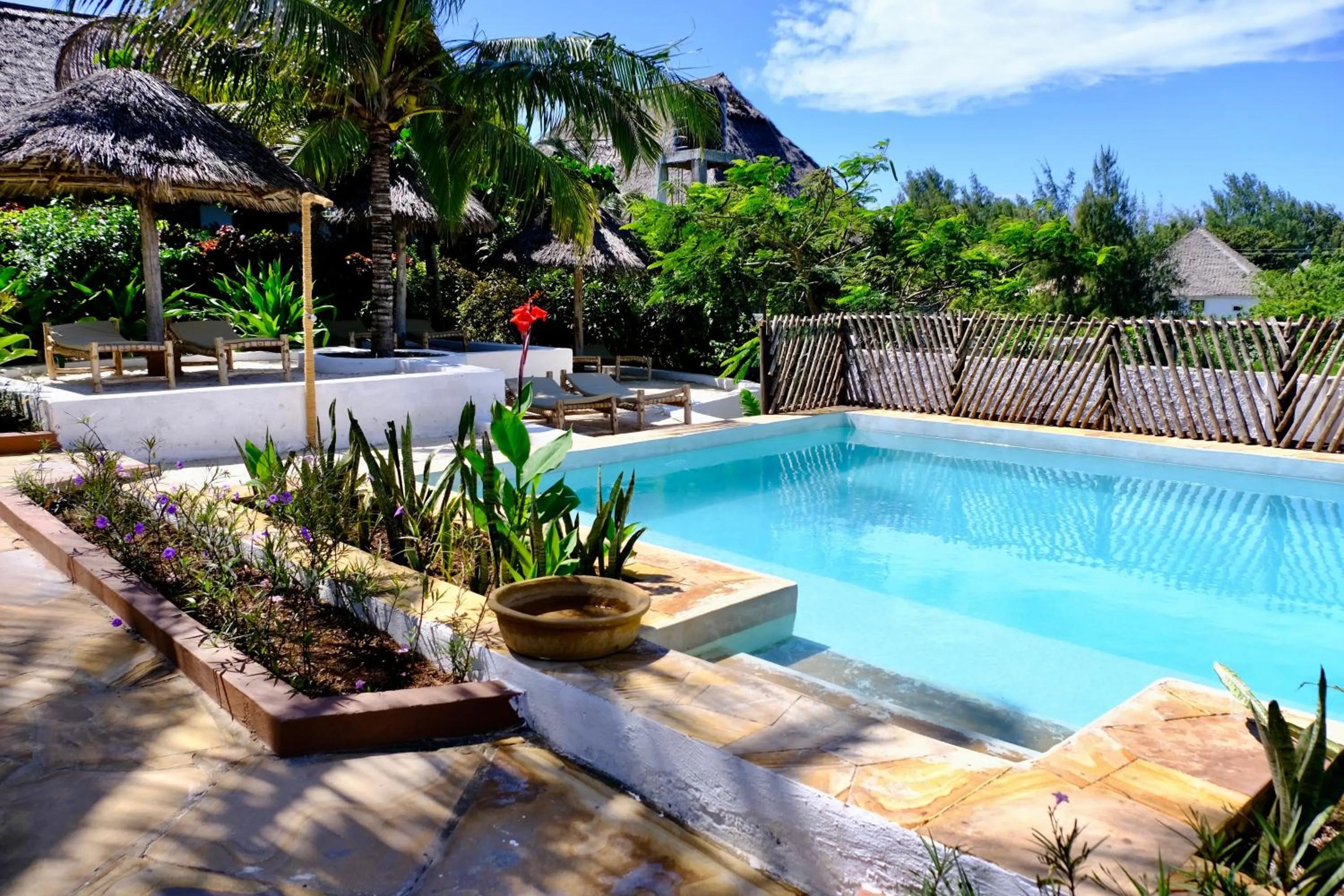 Pool view in Nyumbani Residence Suites