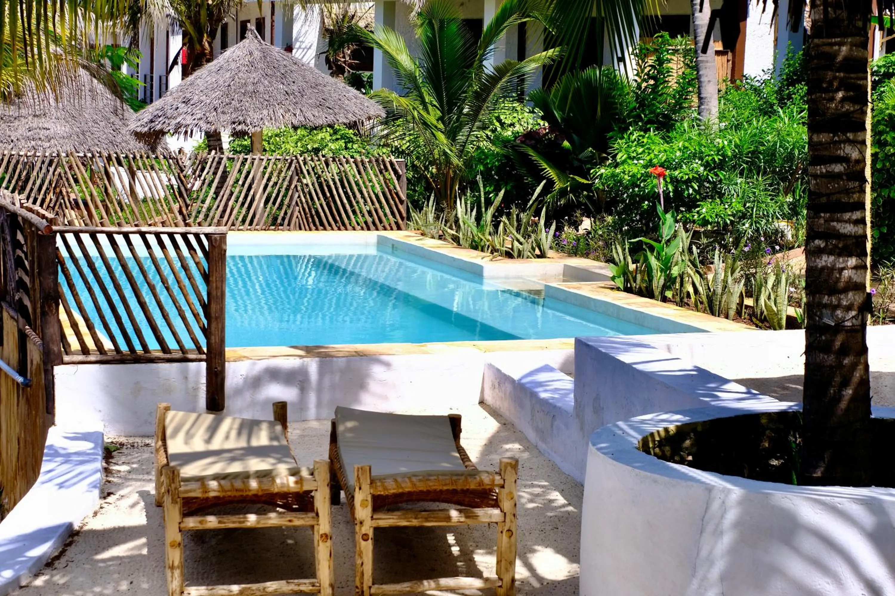 Pool view in Nyumbani Residence Suites