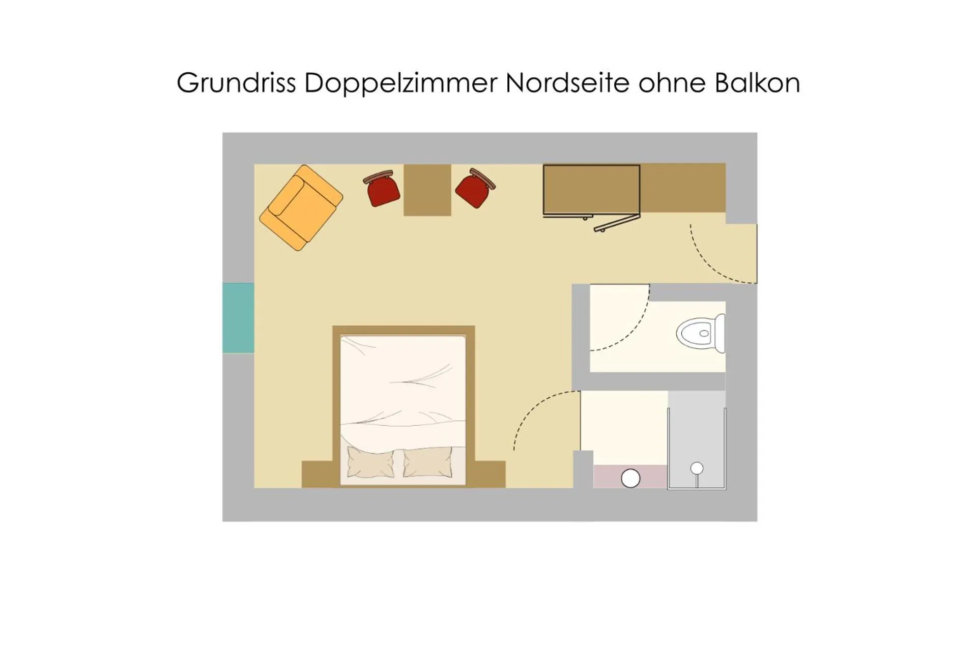 Floor plan in Hotel Kärnten