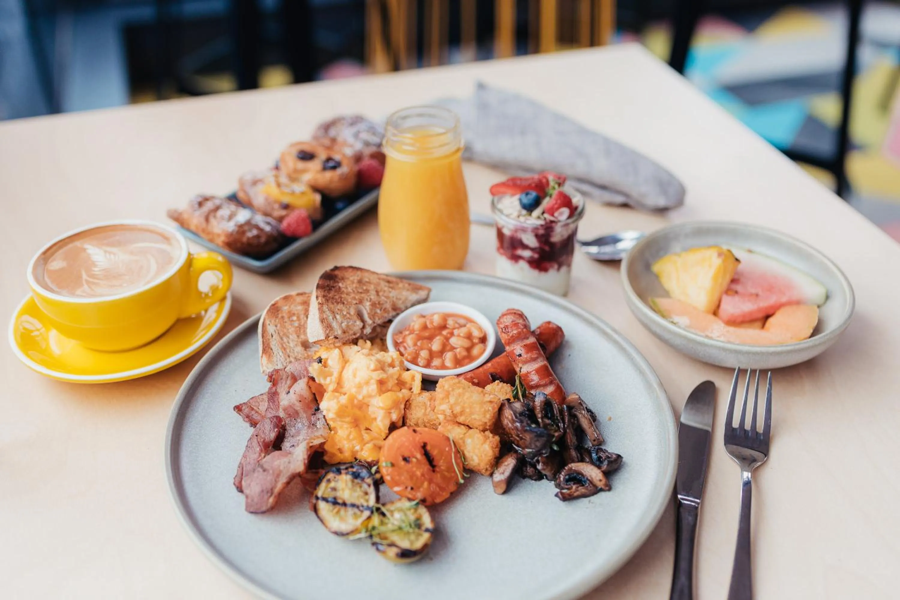 On site in WQ Wellington Quarter Hotel