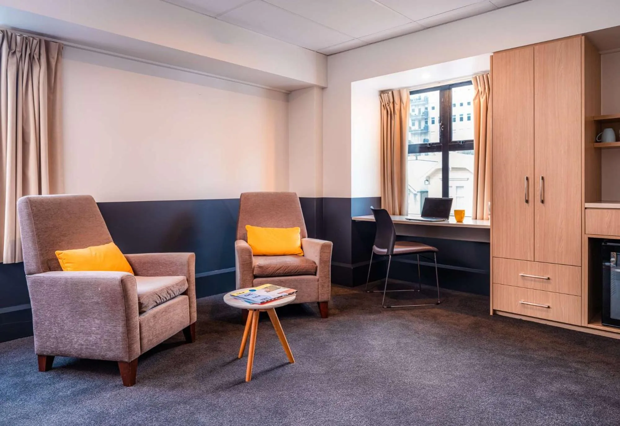 Photo of the whole room in WQ Wellington Quarter Hotel