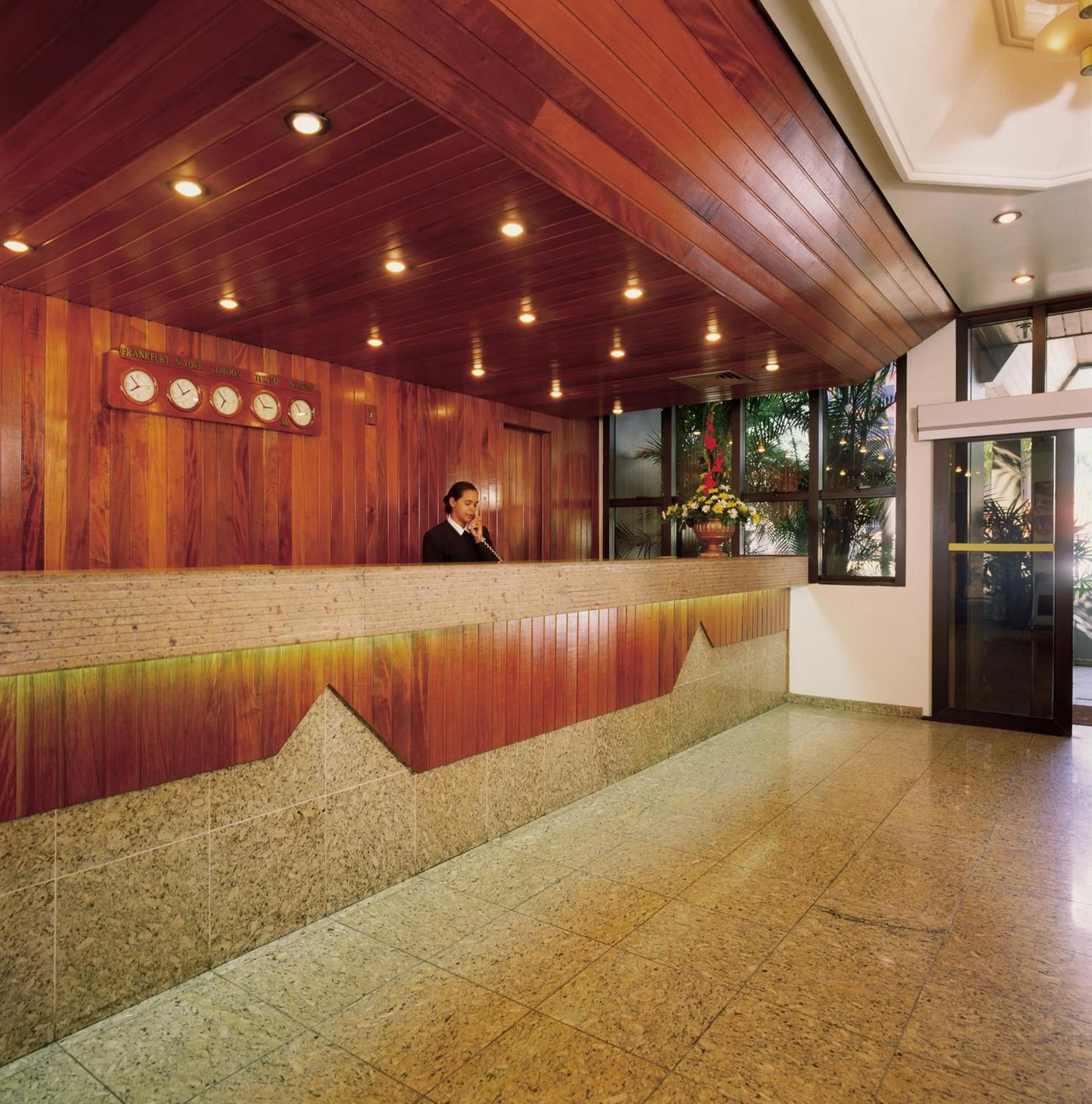 Lobby or reception in L'Hirondelle Flat Service