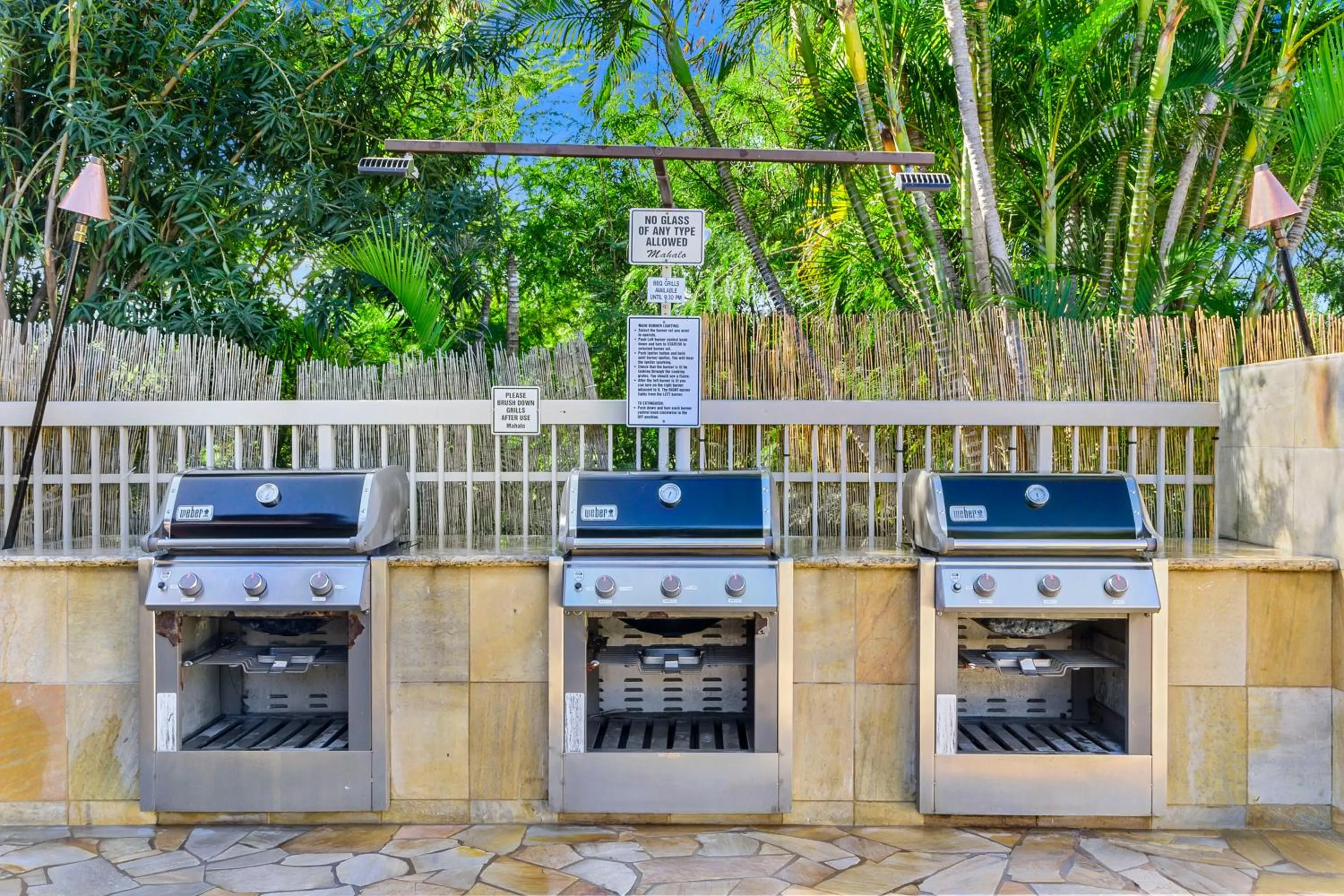 BBQ facilities in Maui Banyan Vacation Club