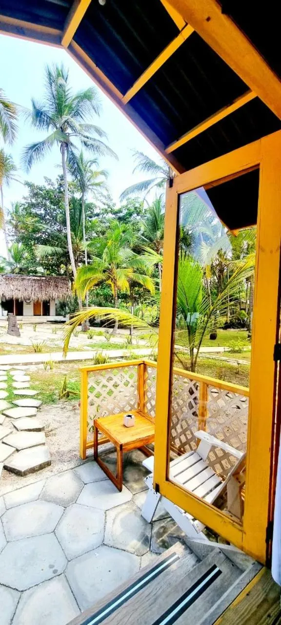 Patio in Blue Mango Beach Hotel