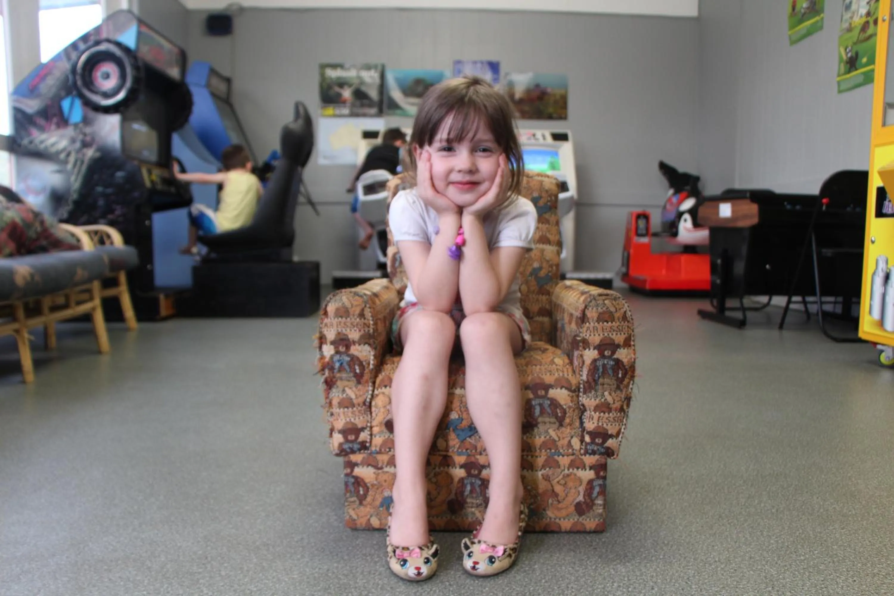 Communal lounge/ TV room in Warrnambool Motel and Holiday Park