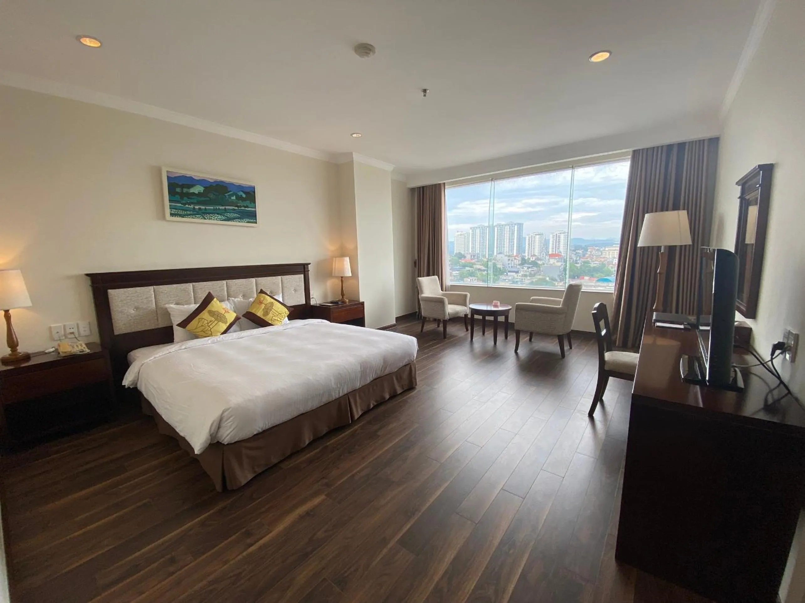 View (from property/room), Bed in Ha Long DC Hotel
