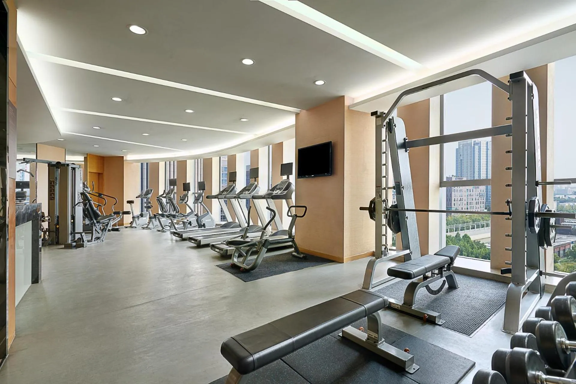 Fitness centre/facilities in Pullman Wuxi New Lake