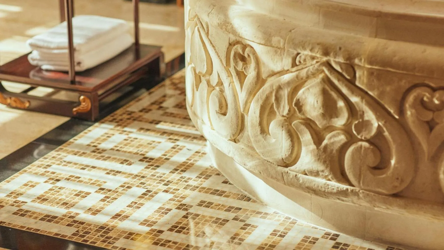 Decorative detail in AYANA Villas Bali