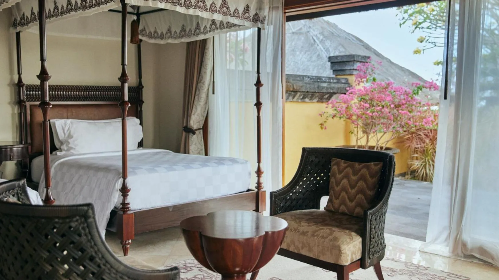 Bed in AYANA Villas Bali