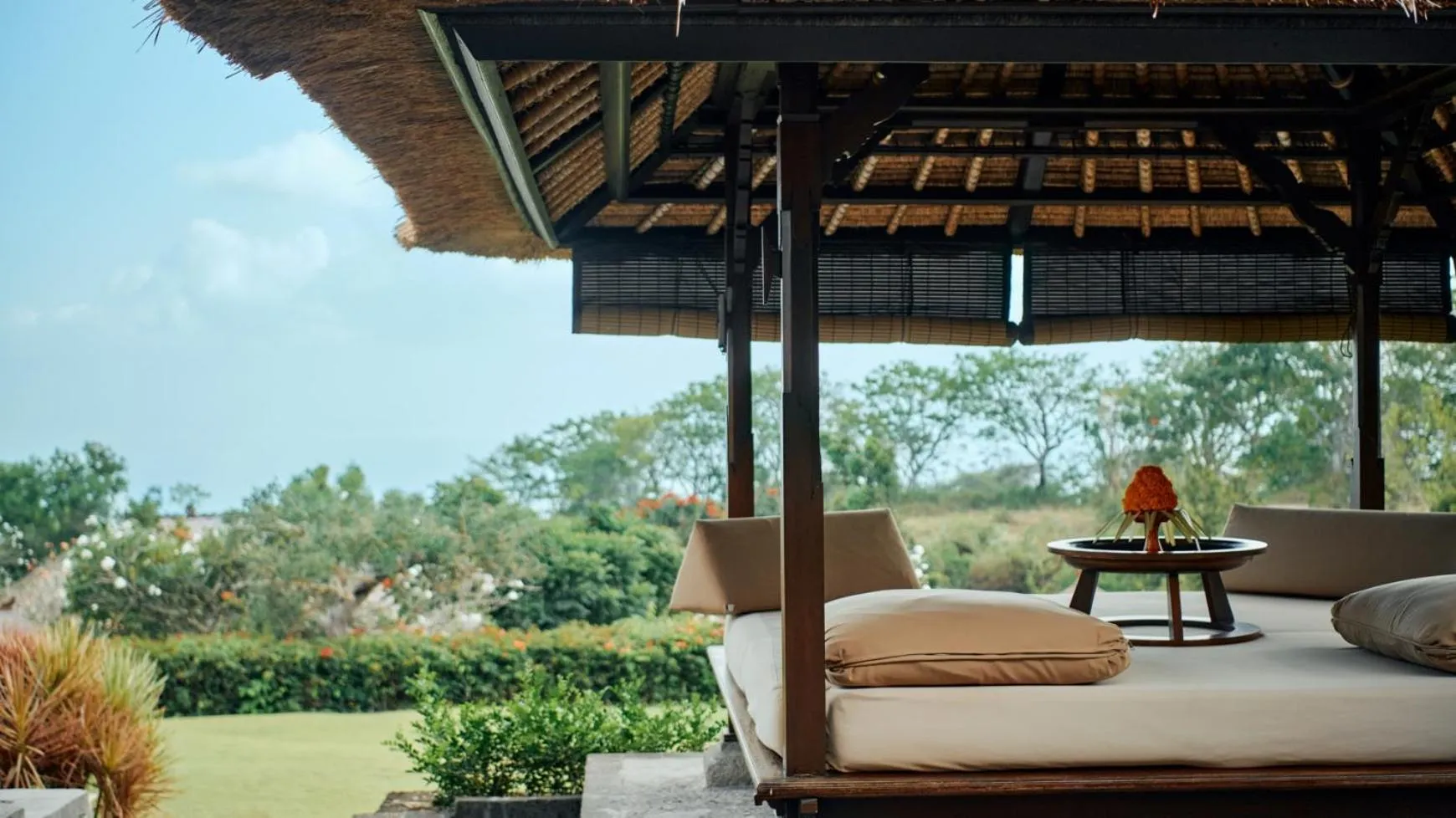 Seating area in AYANA Villas Bali