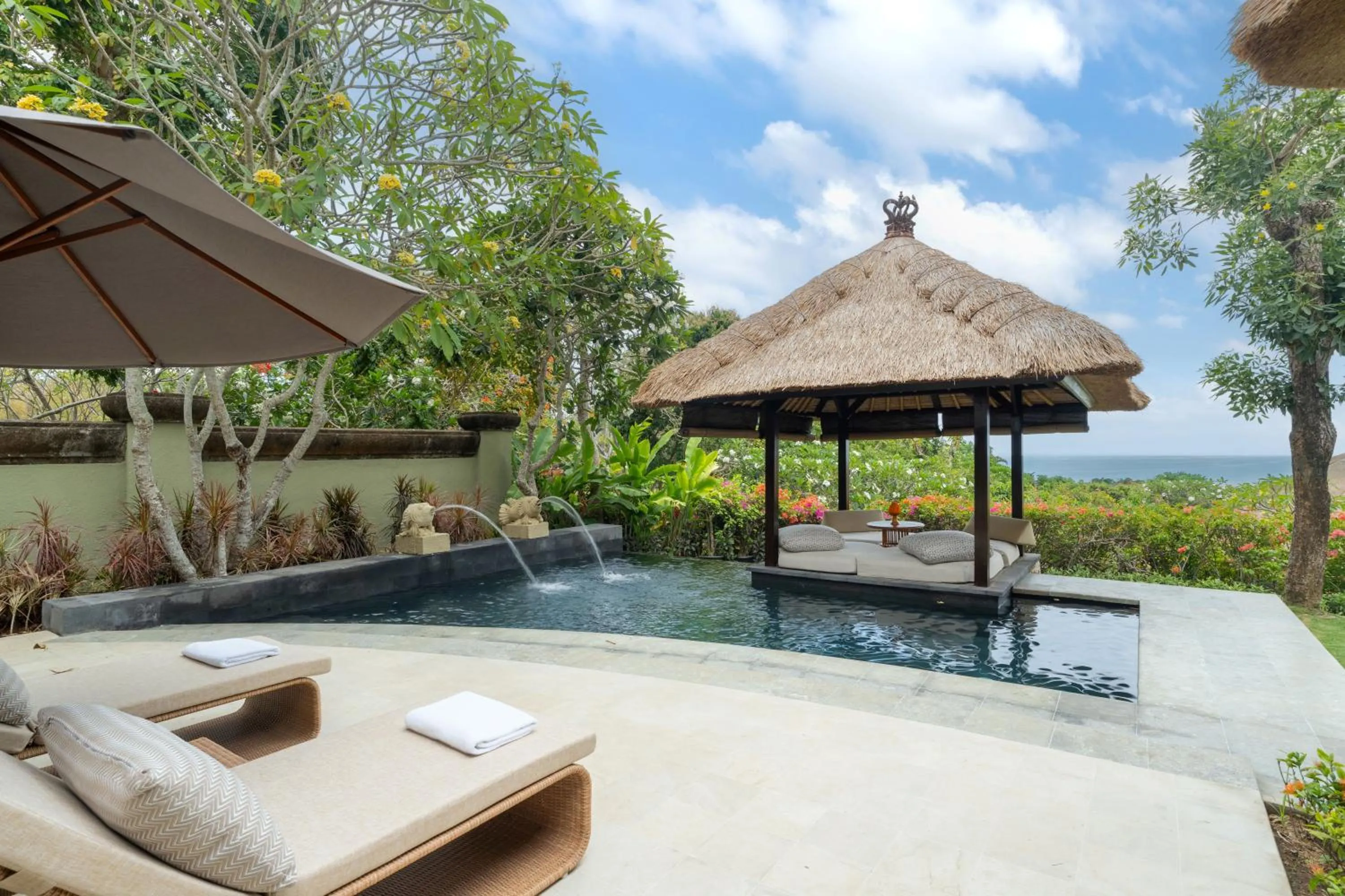 Swimming pool in AYANA Villas Bali